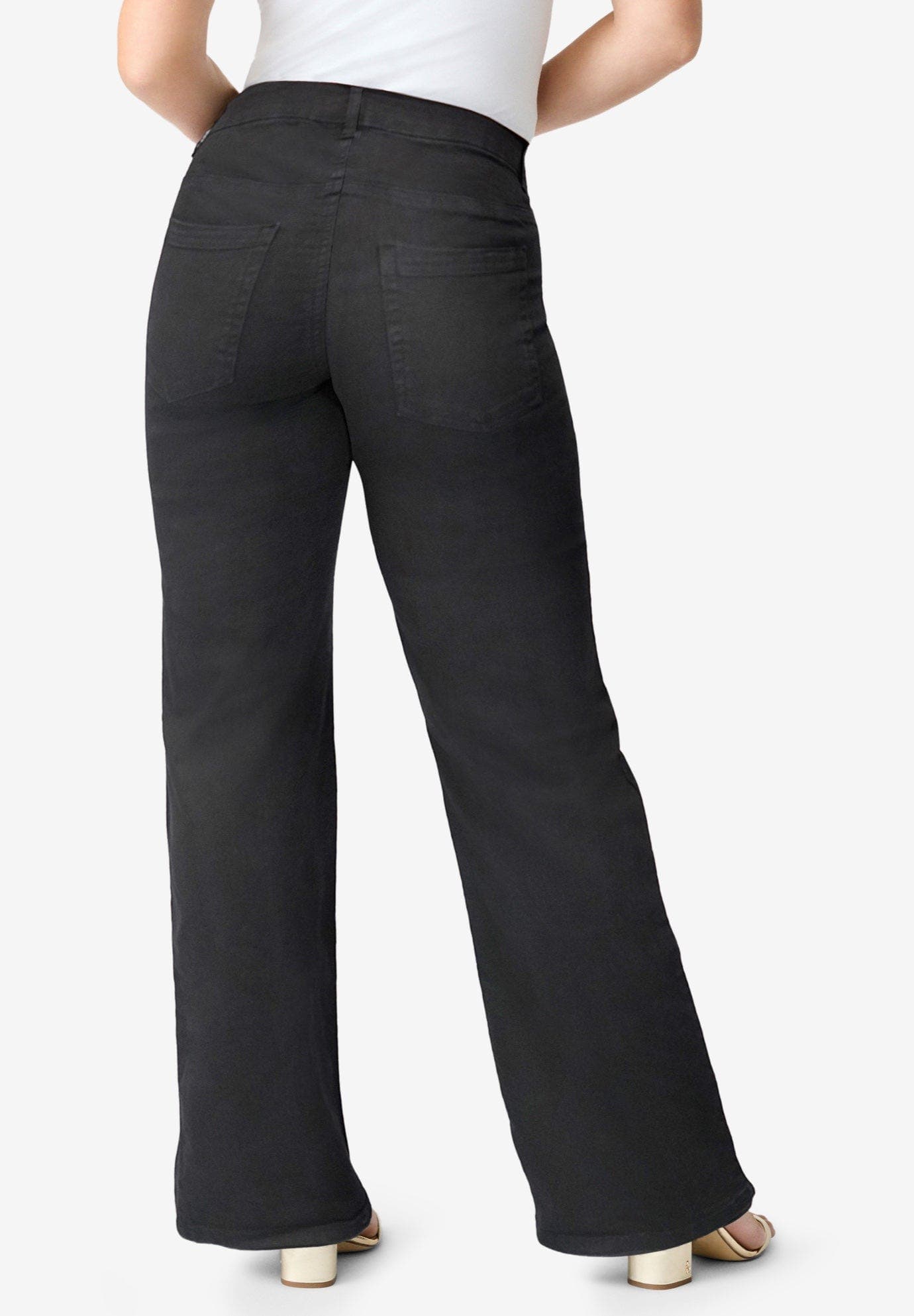 Plus Size 24/7 Stretch Wide Leg Jean - image 2