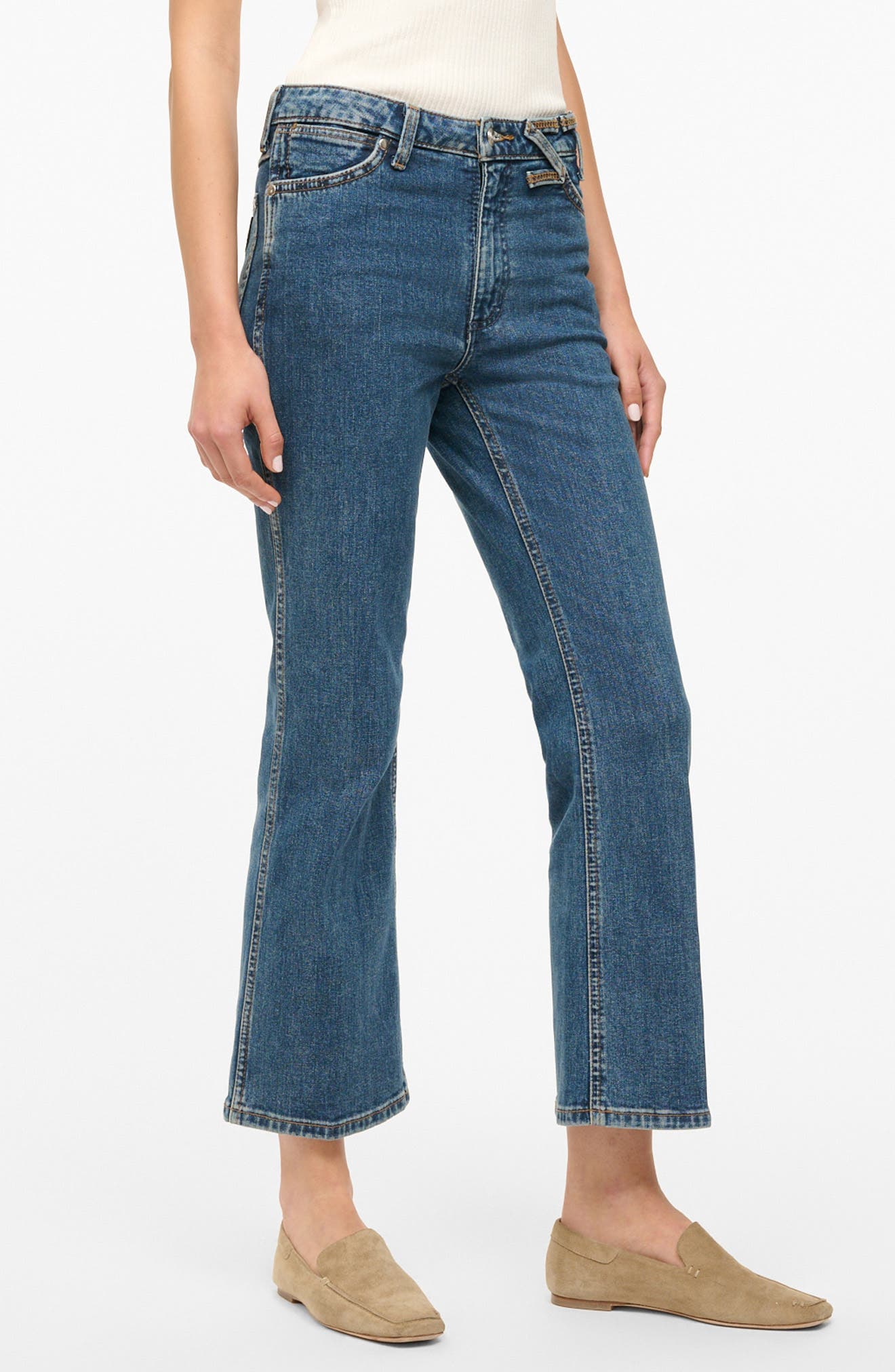 + Wrangler The Cropped Bootcut Jeans - image 1
