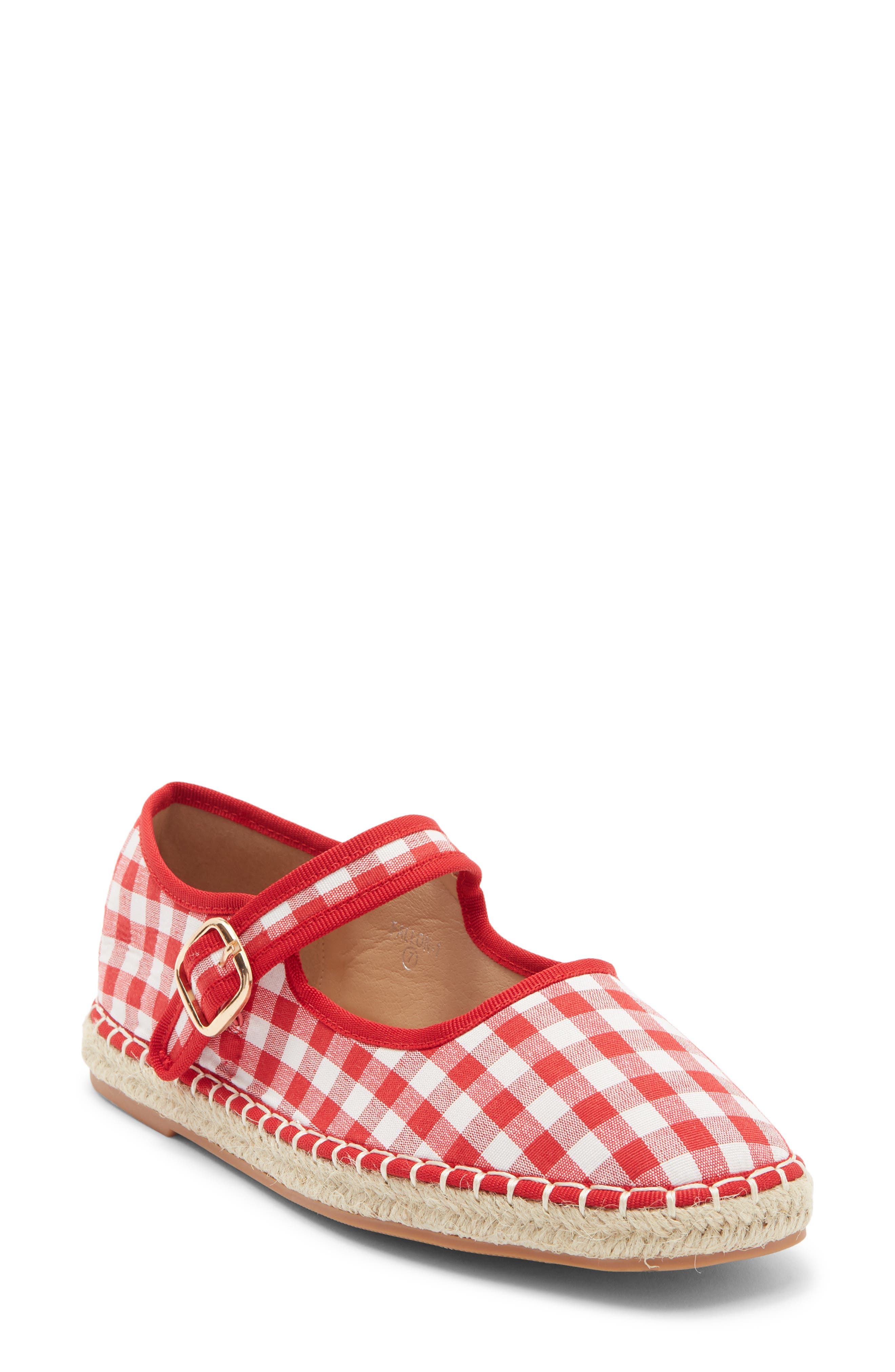 Fallon Gingham Mary Jane Flat - image 5