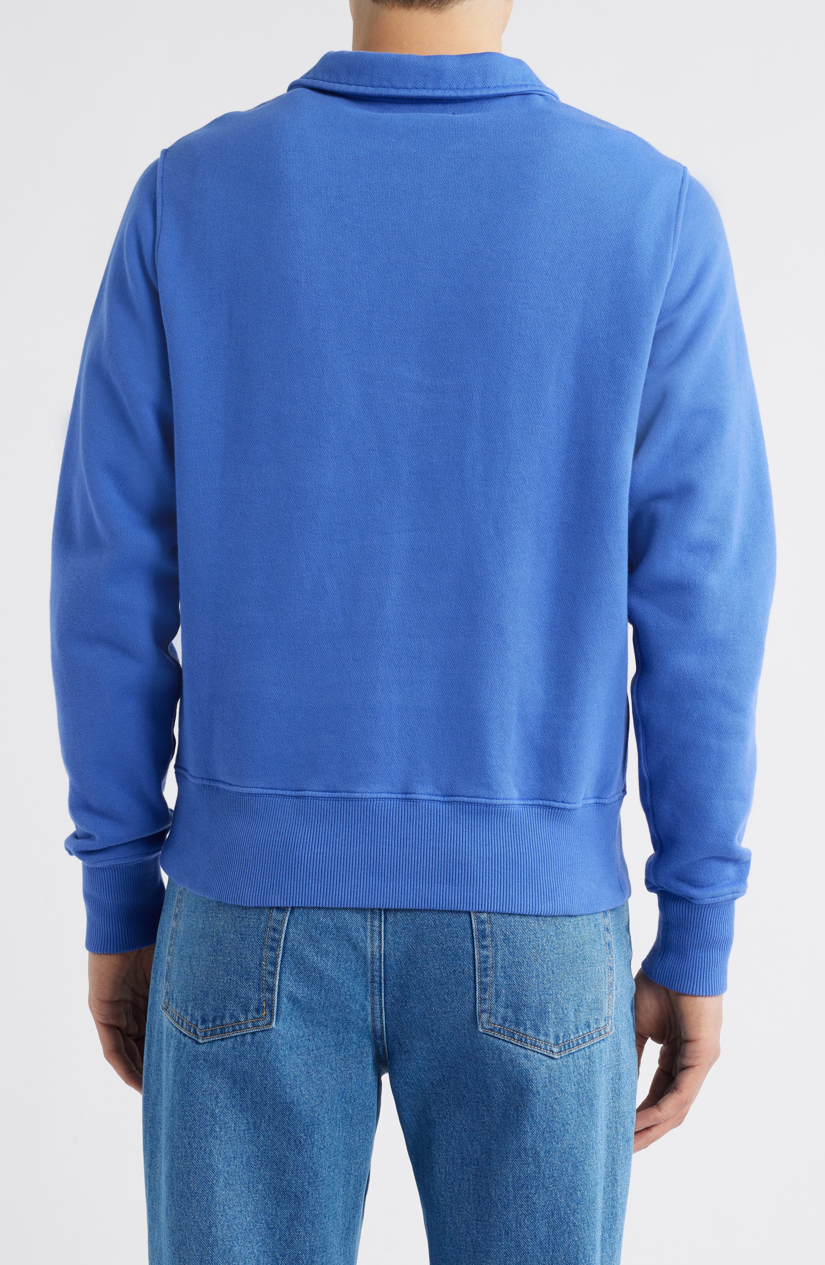 Quarter Zip Organic Cotton Sweatshirt - image 2