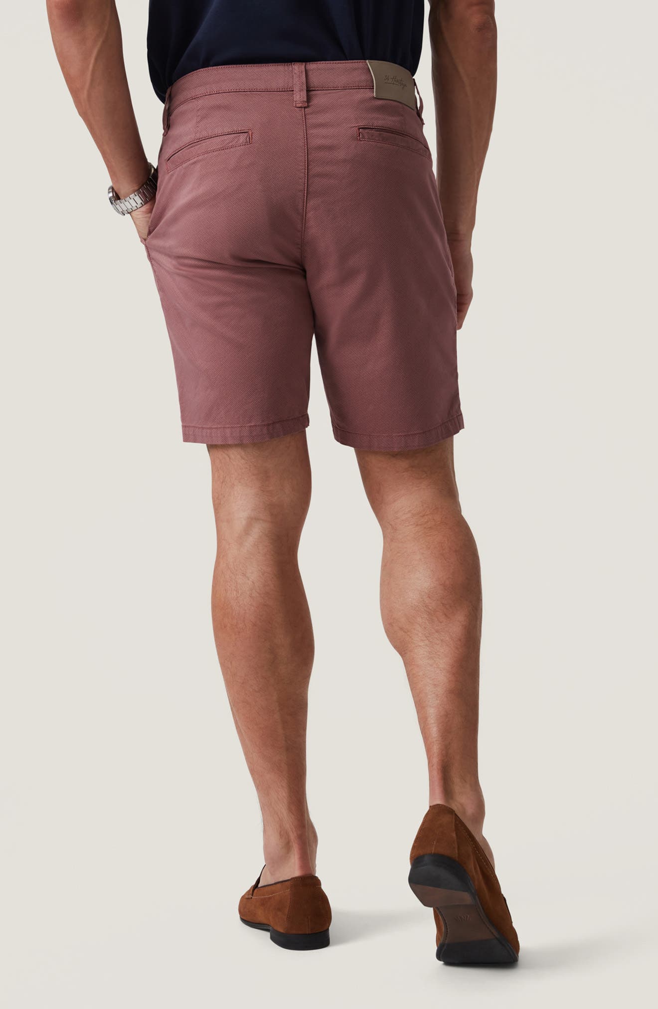 Arizona Slim Fit Tie Print Chino Shorts - image 2