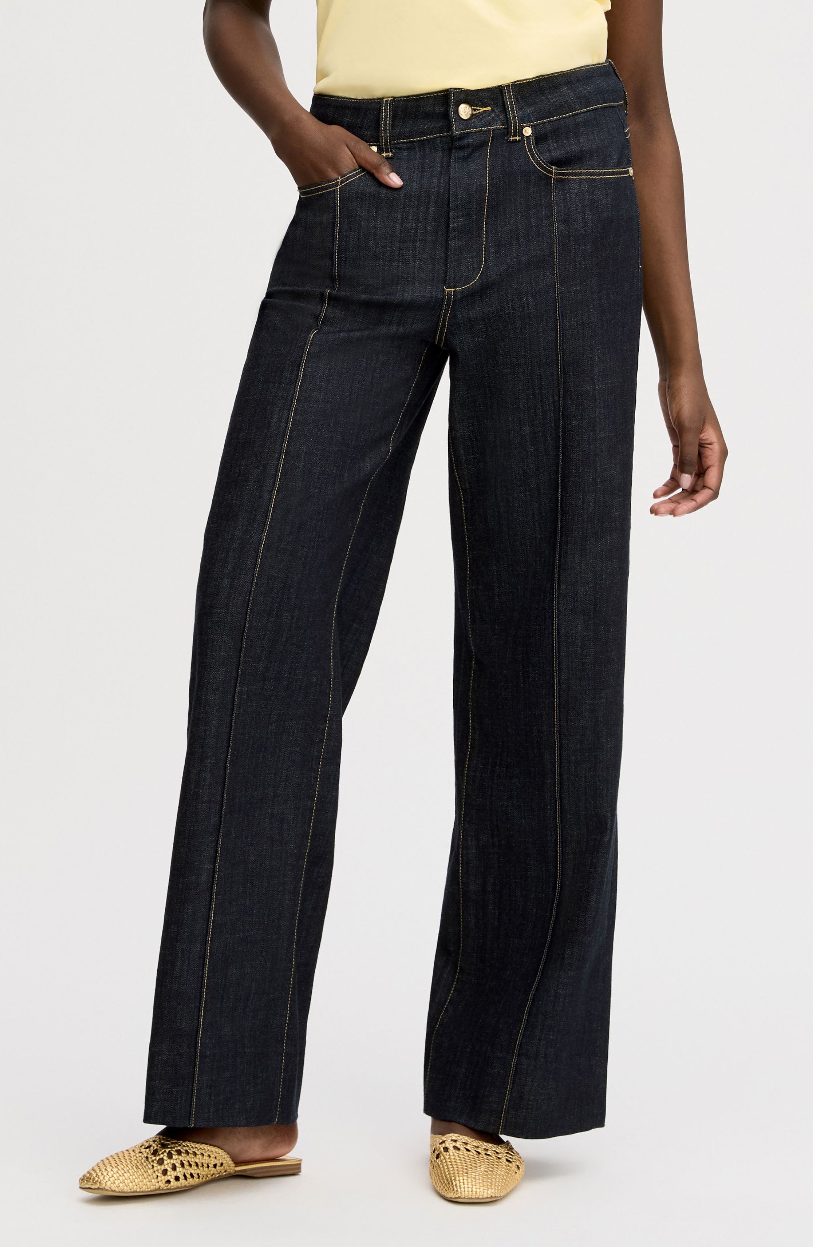 High Waist Wide Leg Trouser Jeans - image 5
