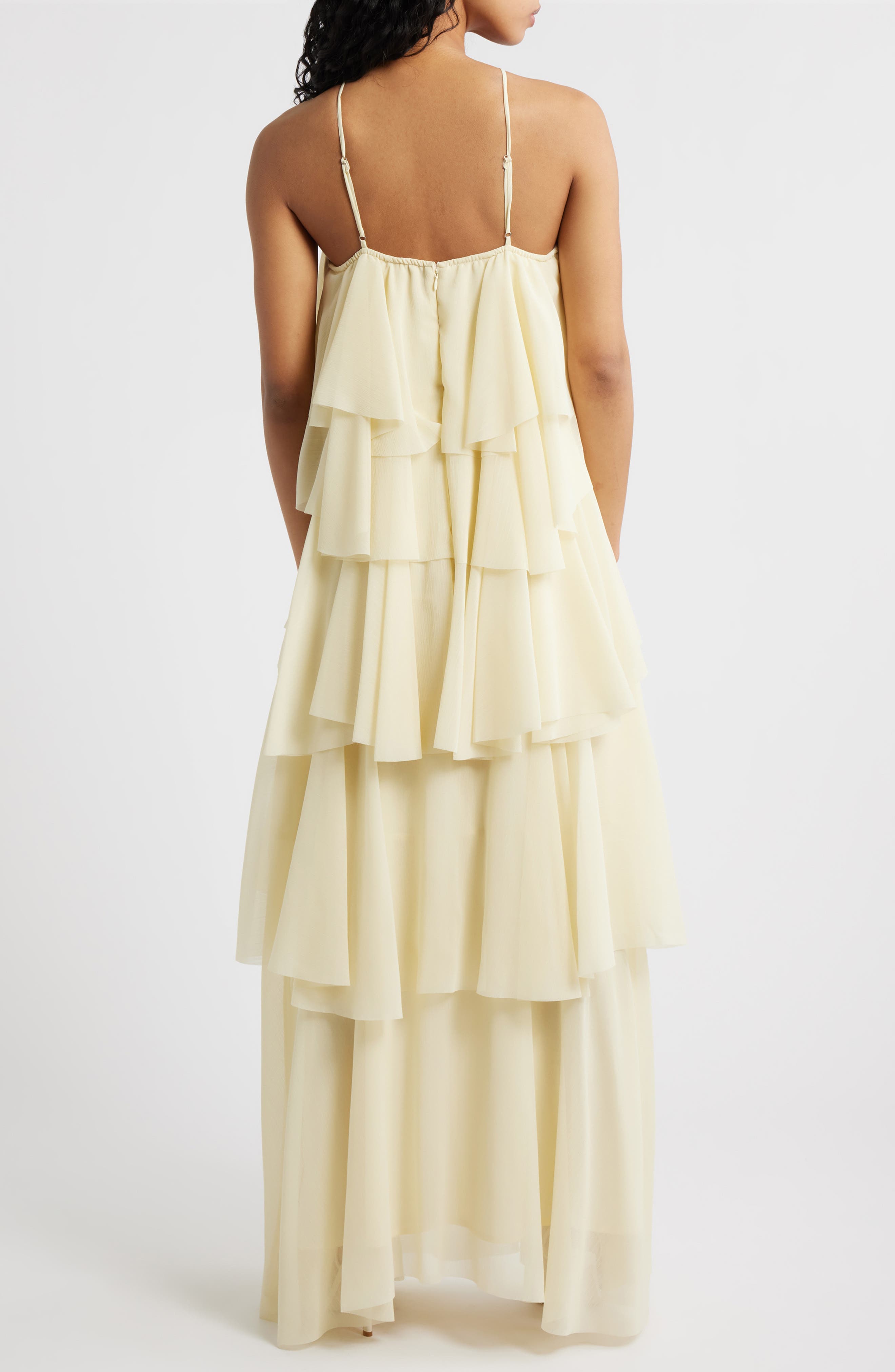 Emery Ruffle Maxi Dress - image 2