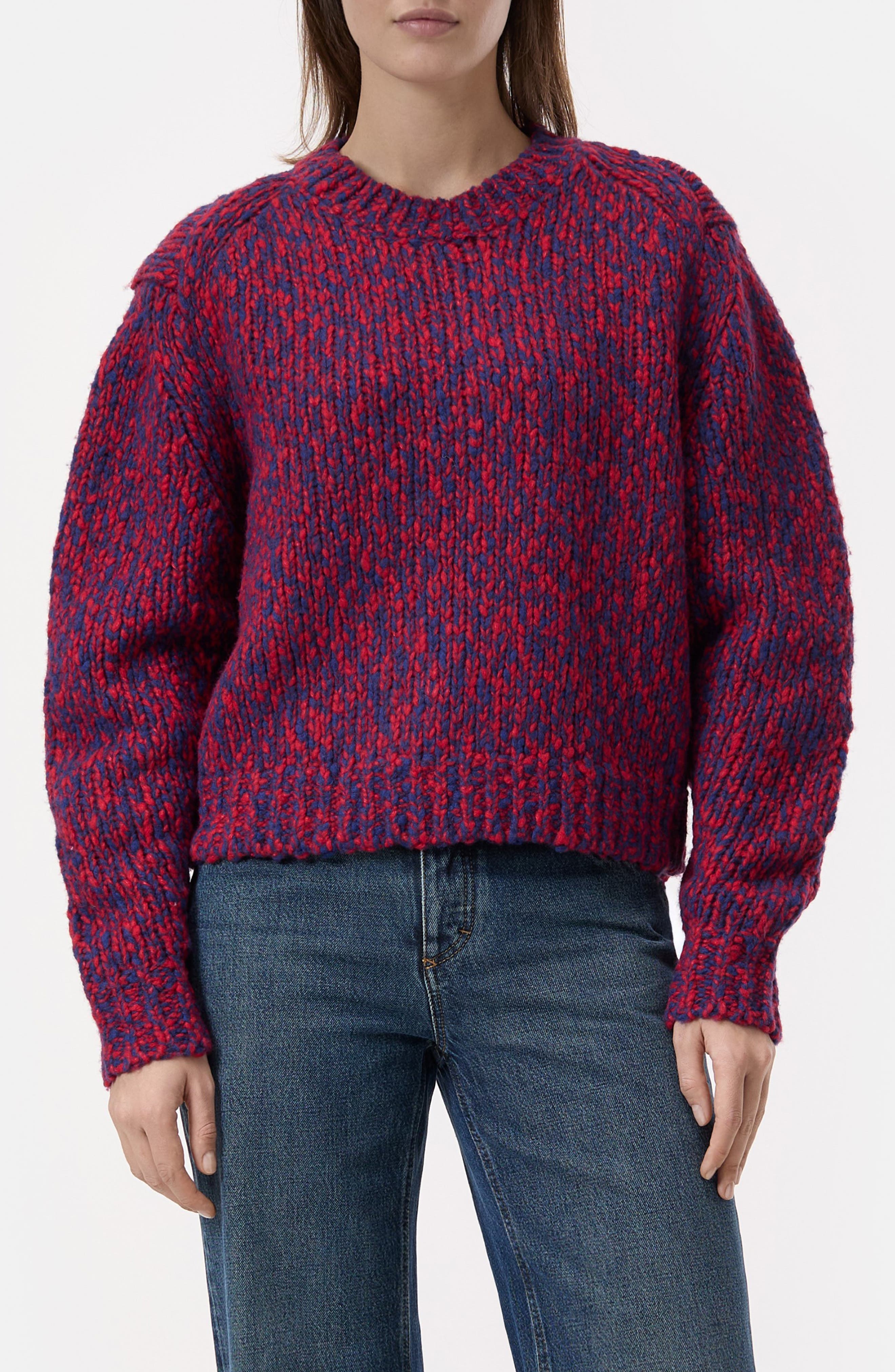 Crop Crewneck Sweater - image 1