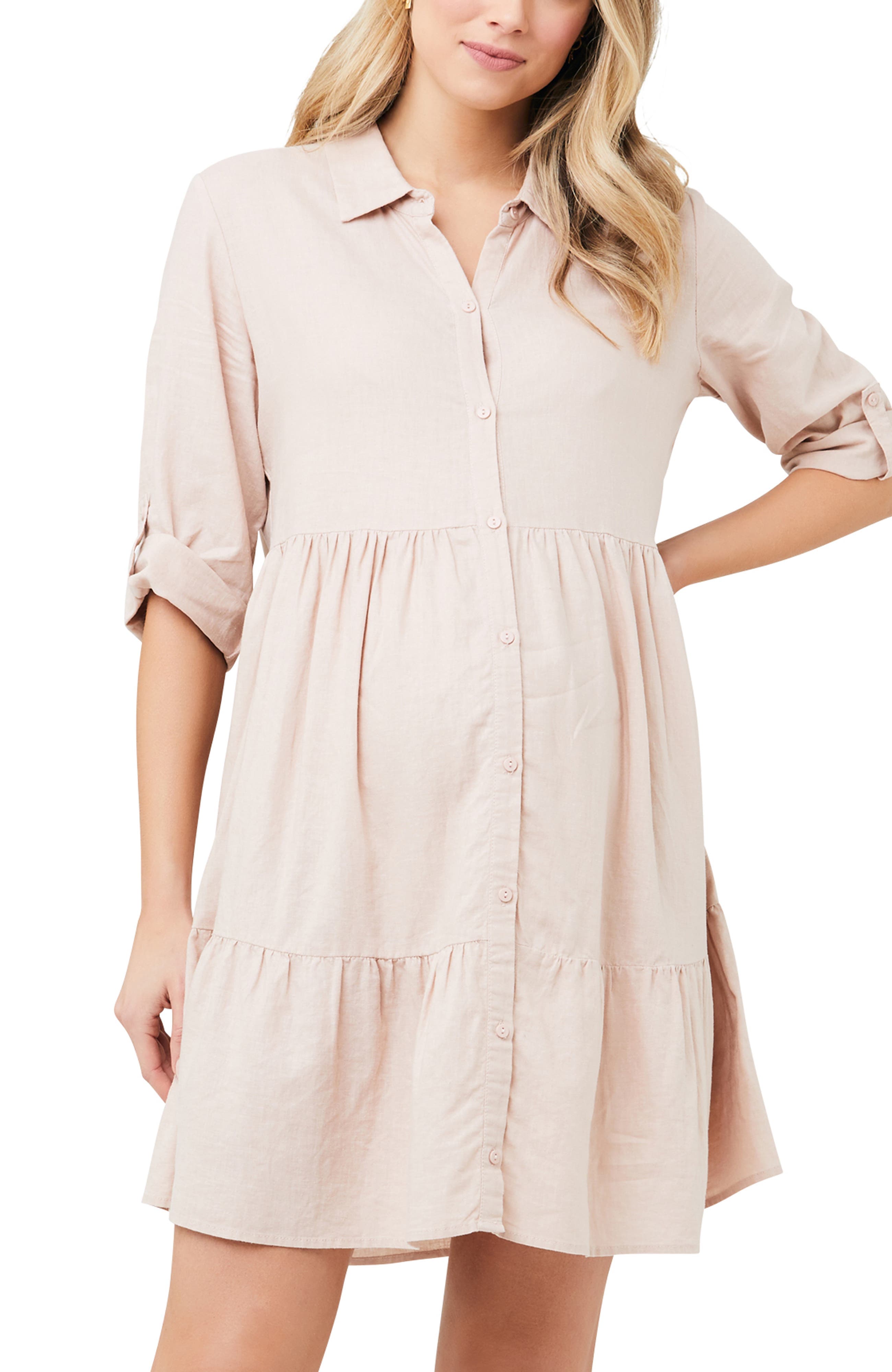 Adel Linen Dress - image 1