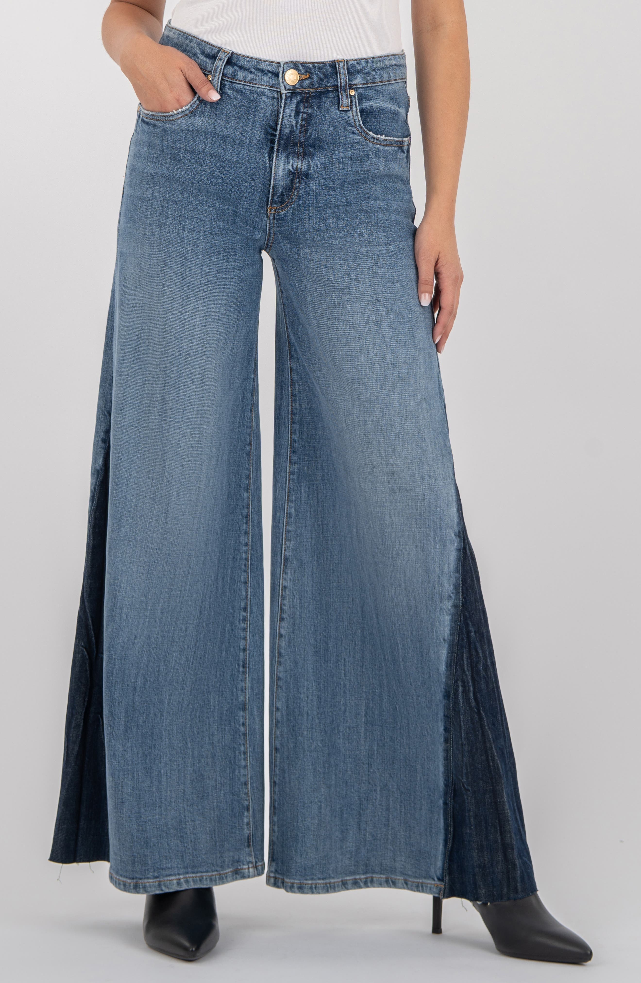 Blake High Waist Wide Leg Jeans - image 1