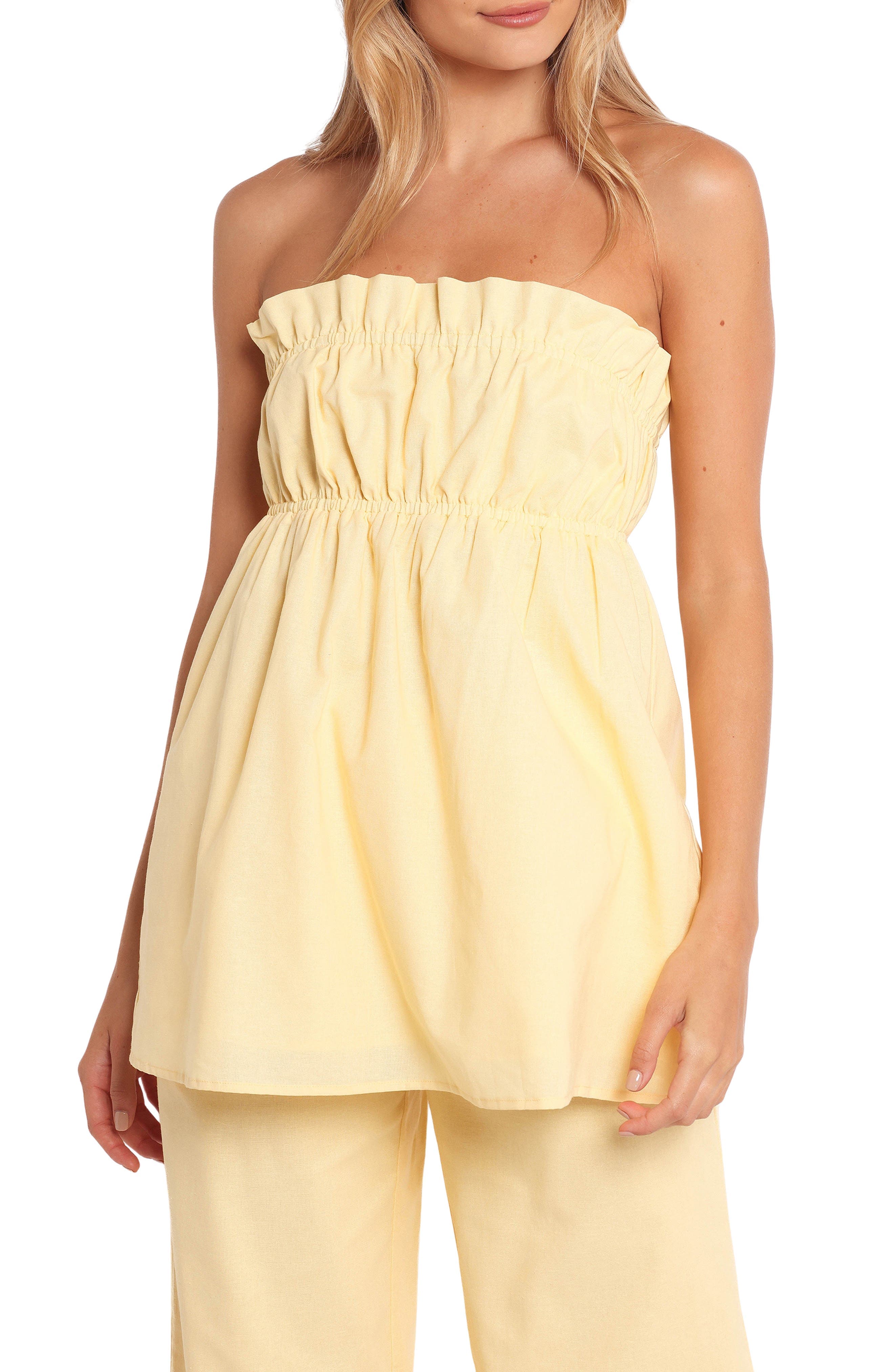 Ember Strapless Tunic Top - image 1