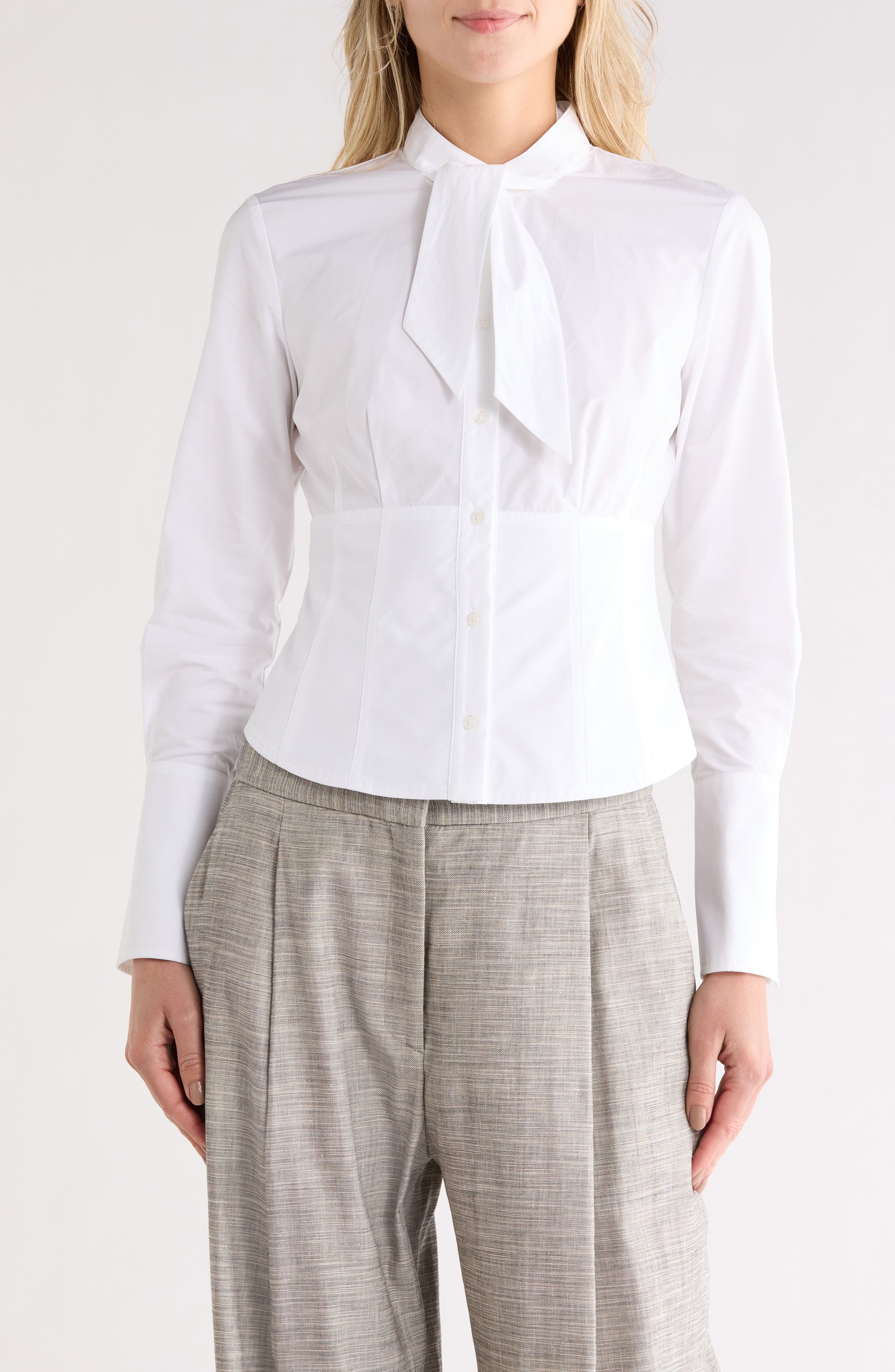 Fifis Tie Neck Top - image 1