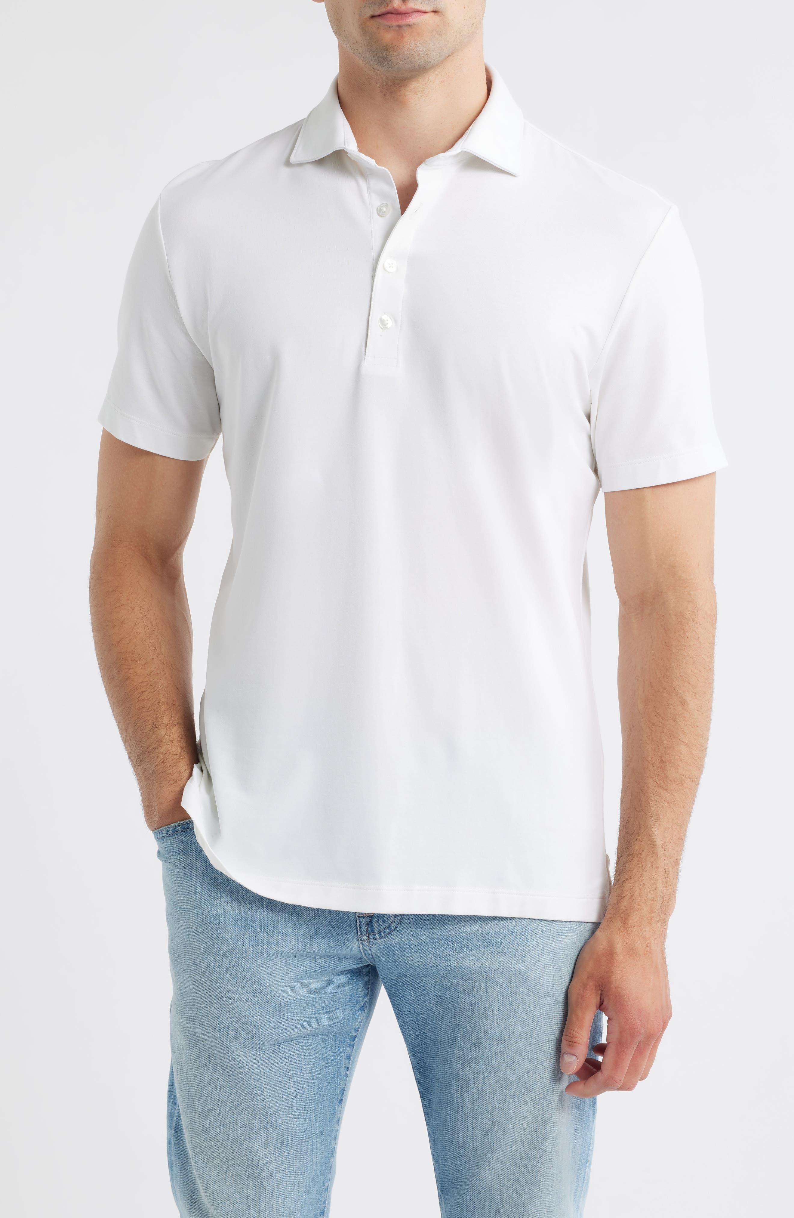 Idris Top Shelf Heathered Polo - image 5