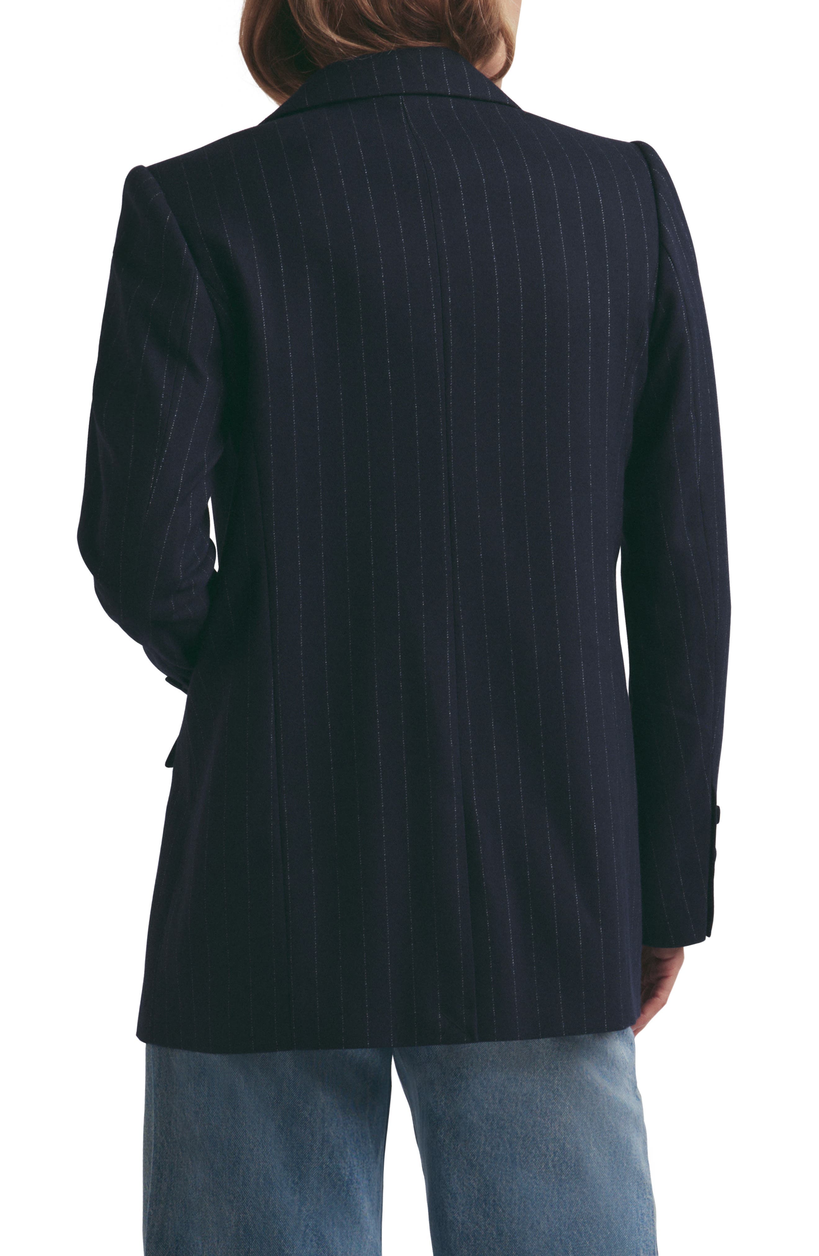 The Suits You Chalk Stripe Blazer - image 2