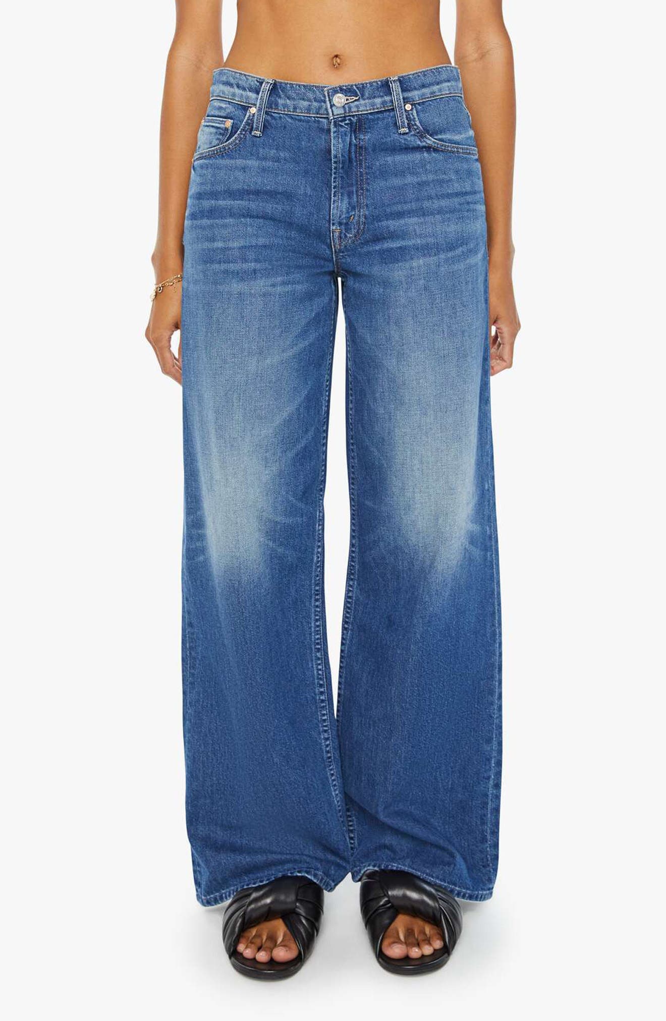 The Spinner Sneak High Waist Wide Leg Jeans - image 1