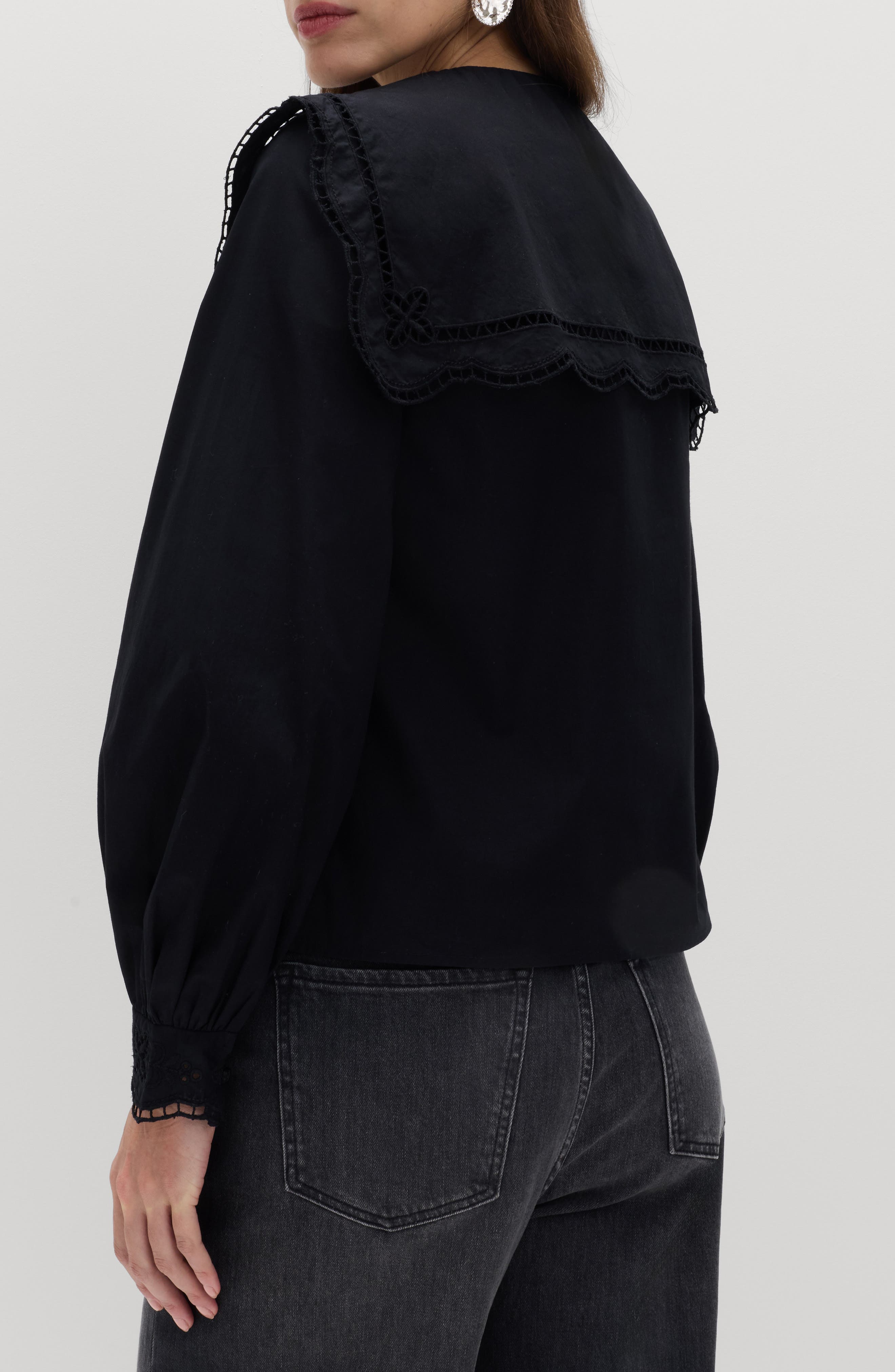 Broderie Collar Shirt - image 2
