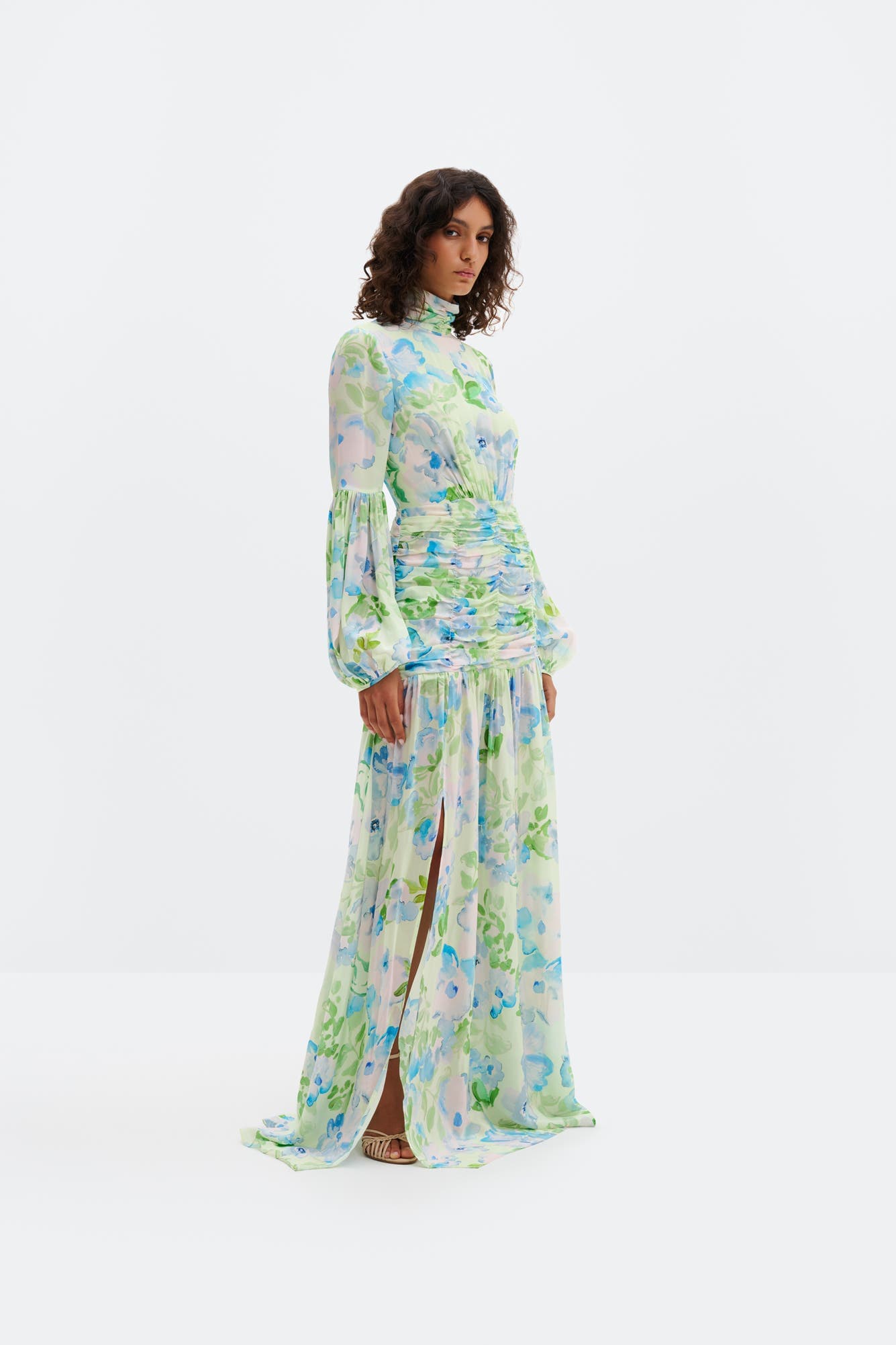Thalia Draped Waist Maxi Dress - image 1