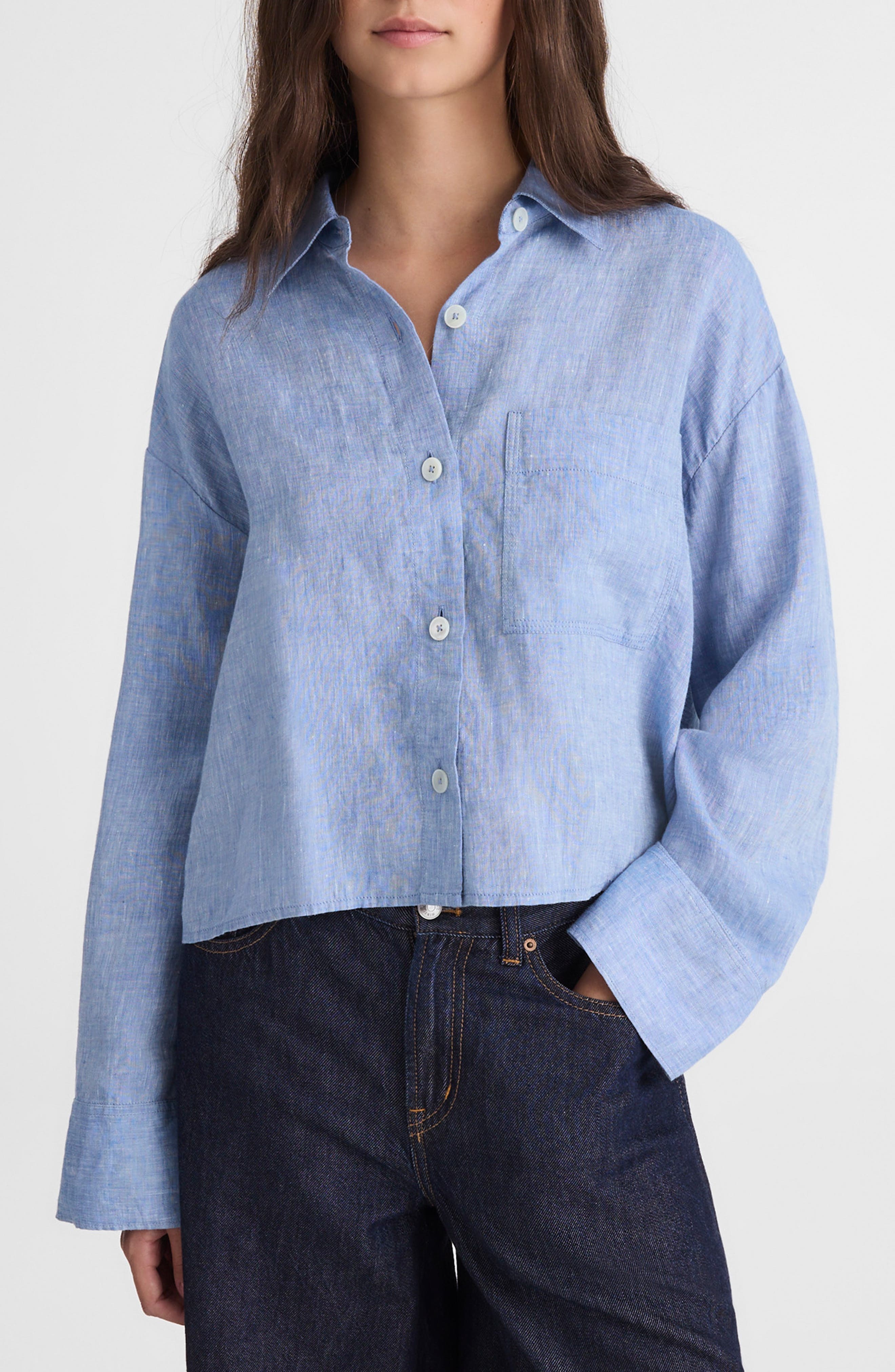 Alice Curved Yoke Shirt - image 1