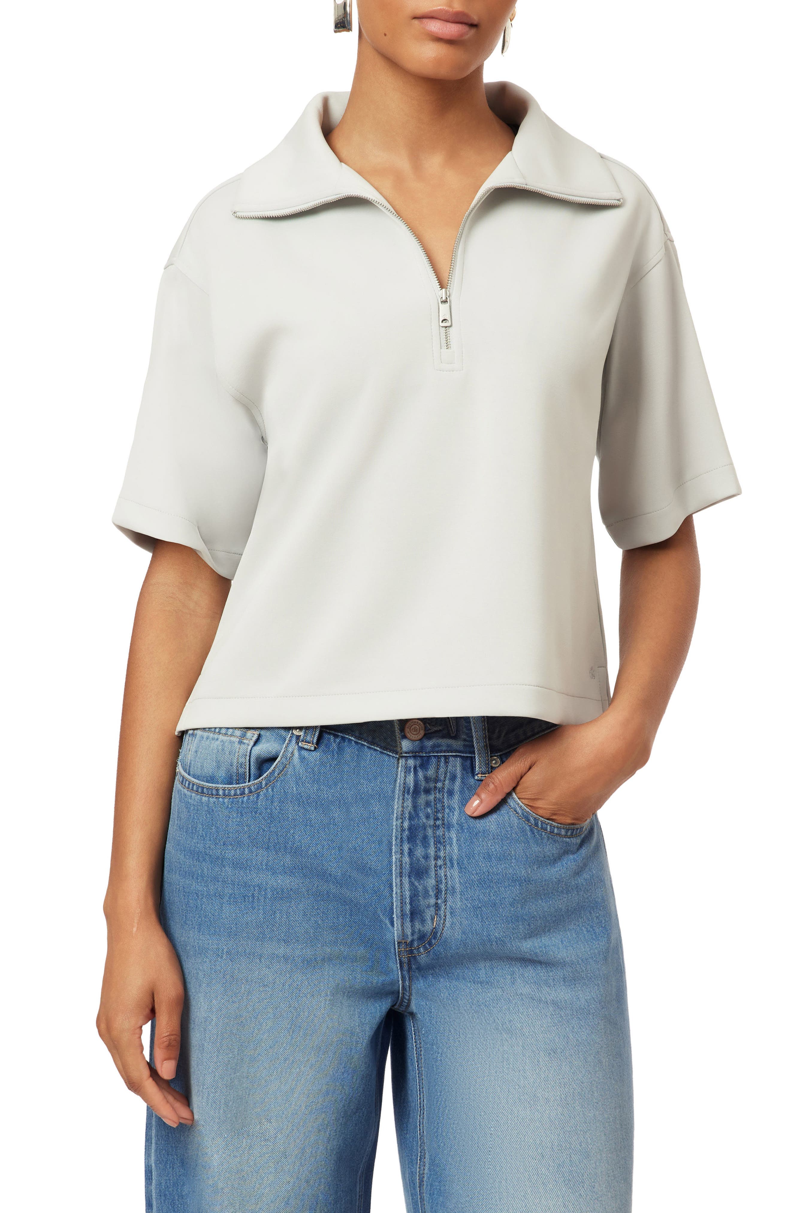 Quarter Zip Tee - image 1