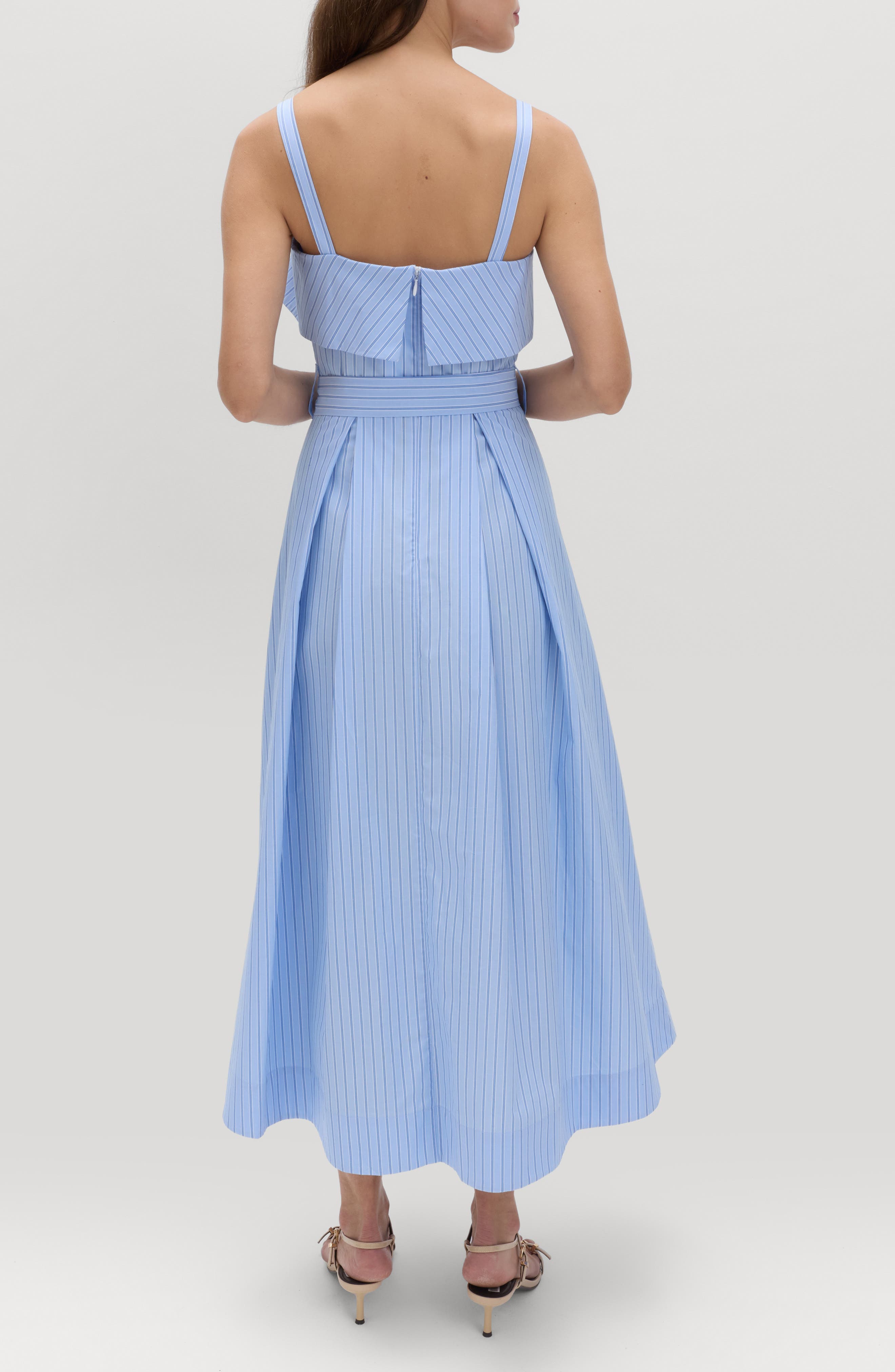Stripe Sleeveless Dress - image 2