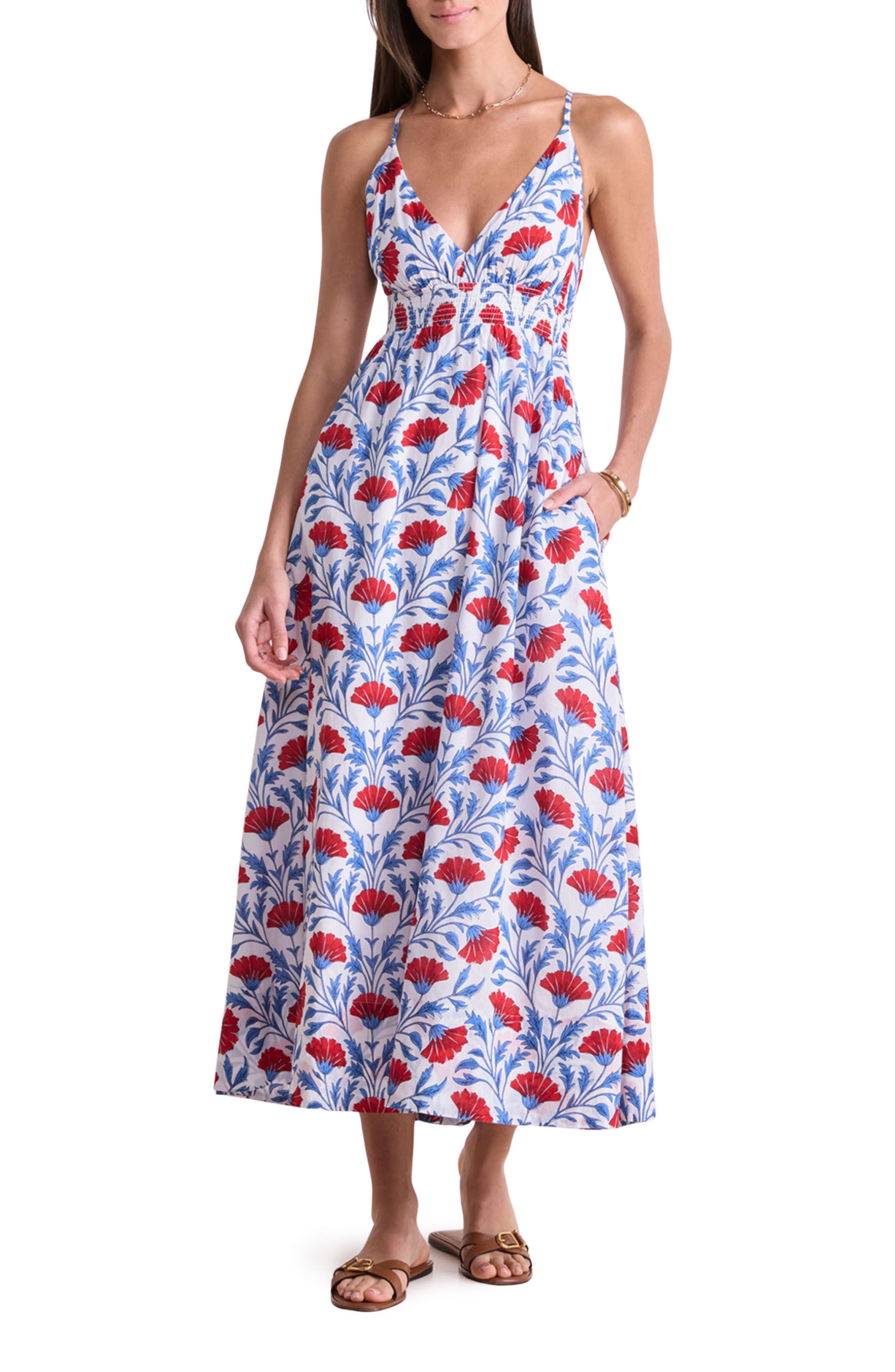 Sconset Floral Maxi Dress - image 1