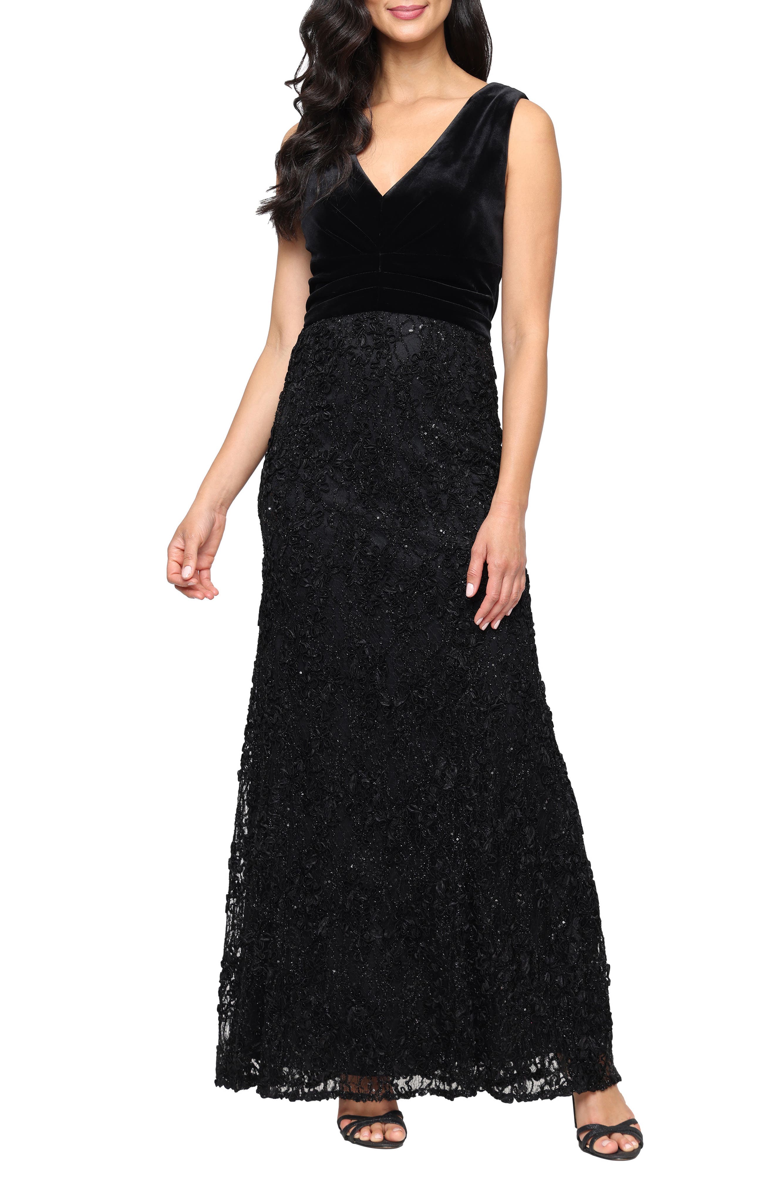 Sleeveless V-Neck Dress - image 1