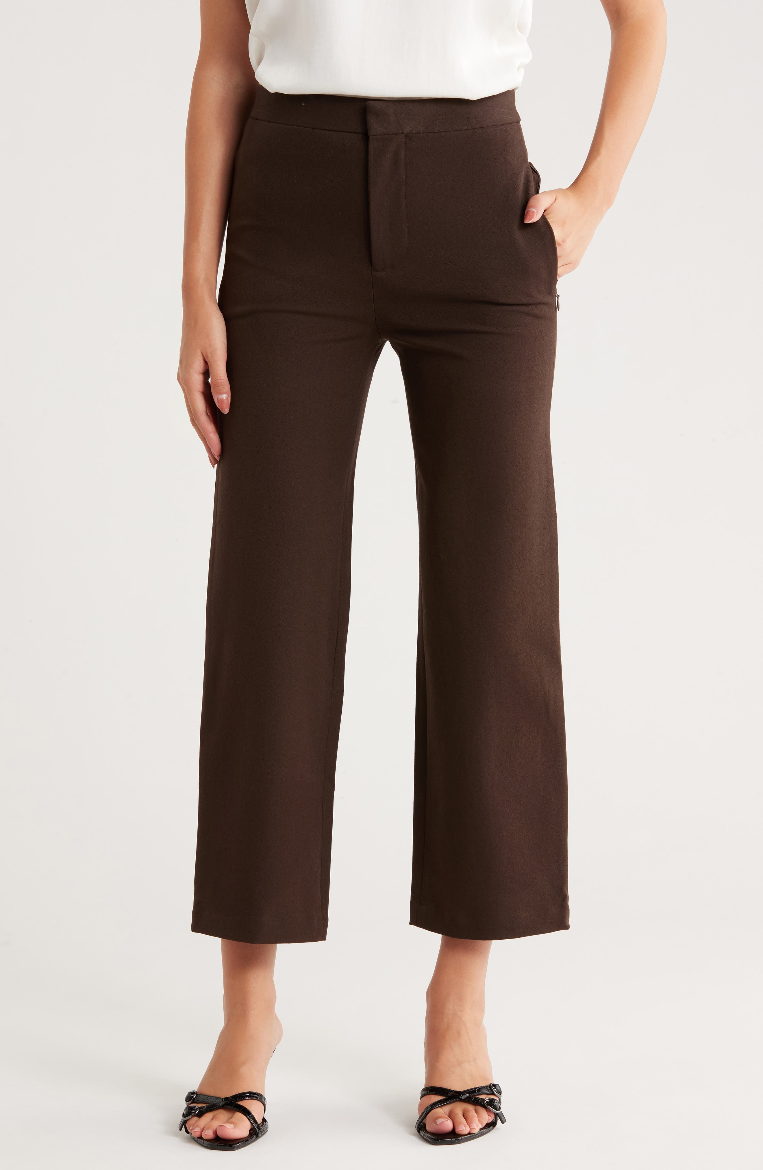 Le Jane Crop Stretch Cotton Pants - image 1