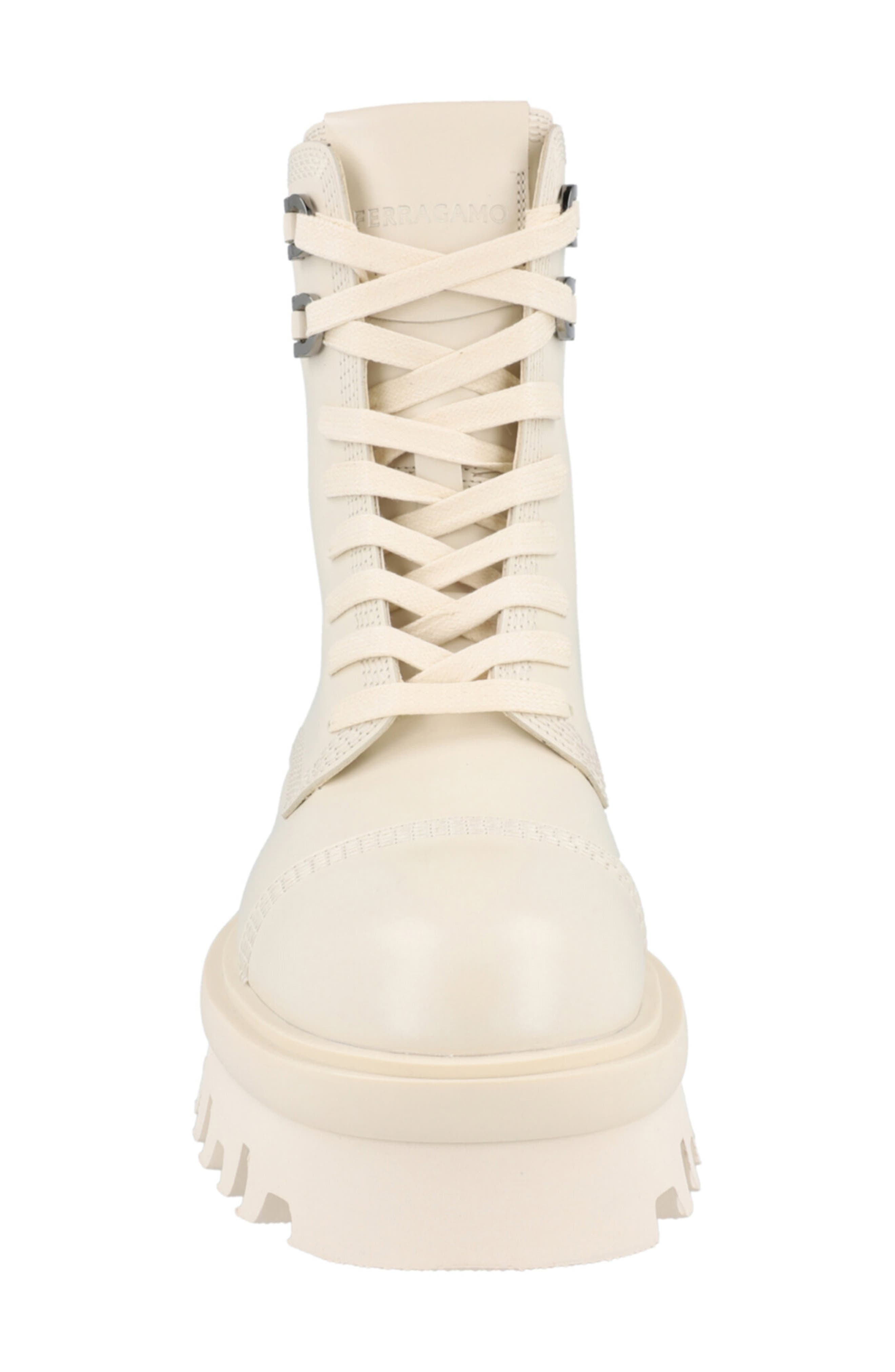 Kira Leather Lug Boot - image 4