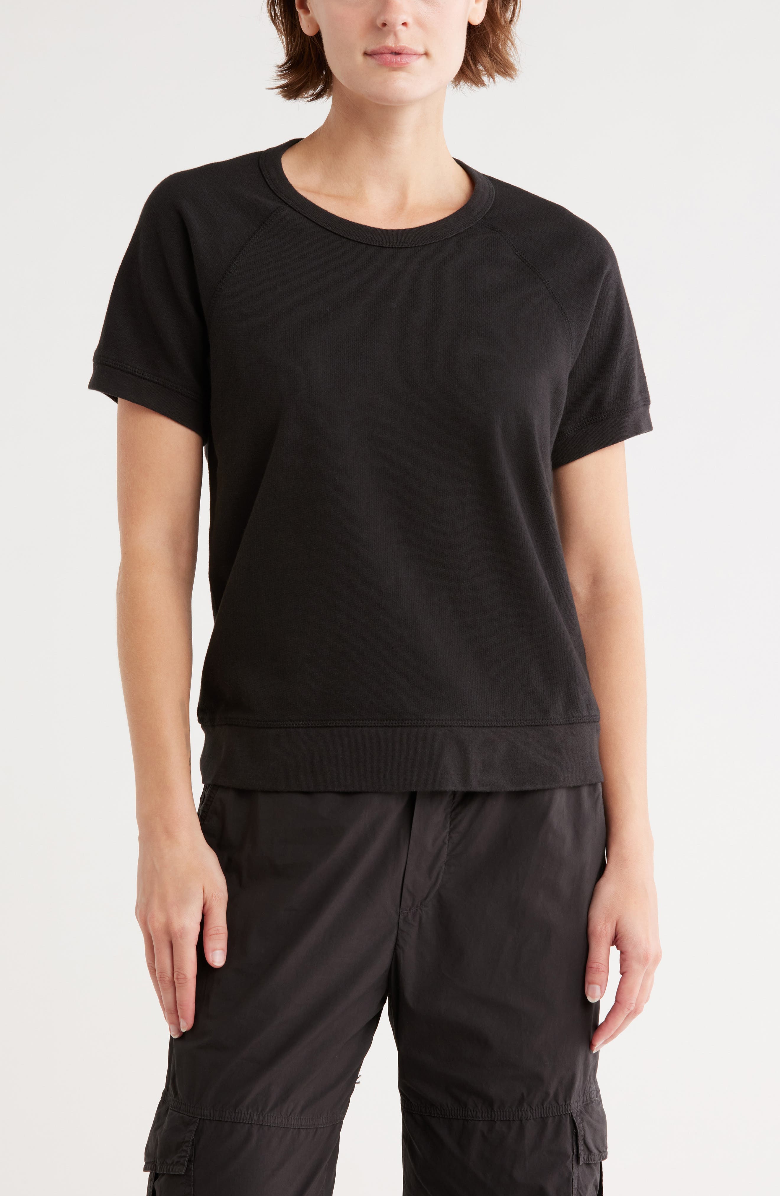 Short Sleeve Cotton Pullover - image 1