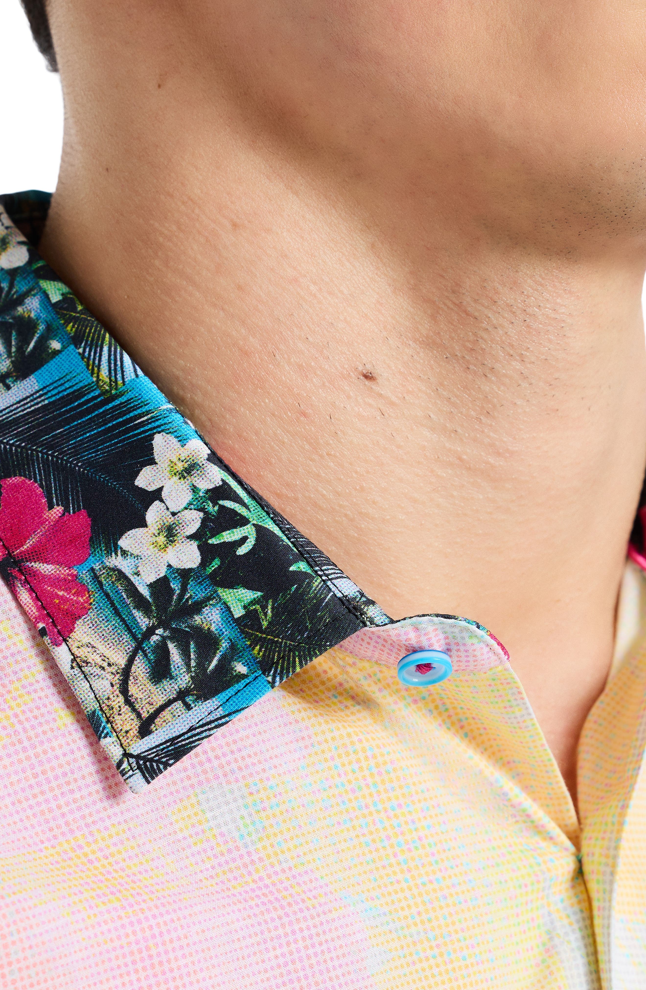 Haze Short Sleeve Button-Up Shirt - image 2