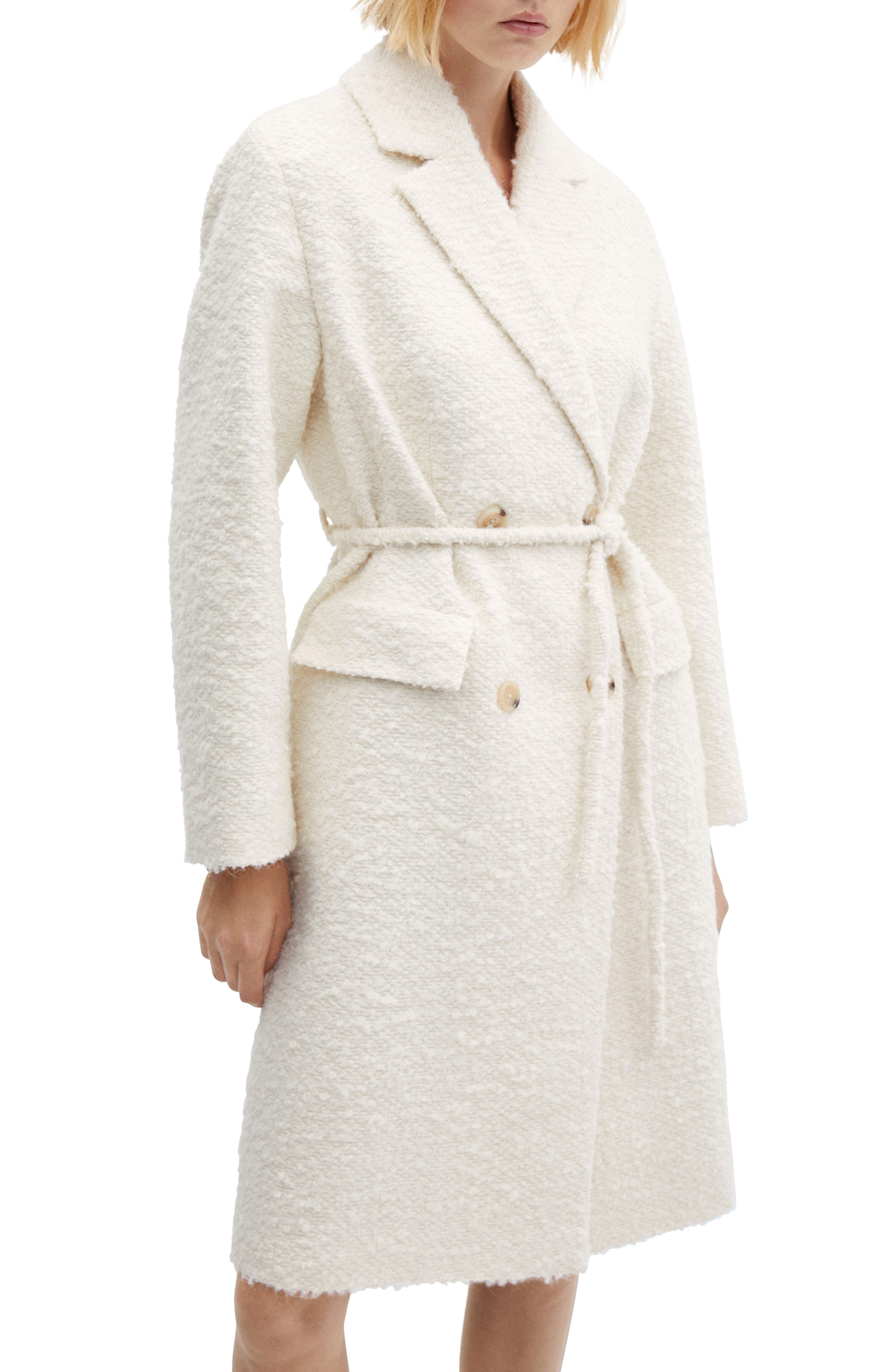 Tie Belt Boucle Coat - image 1