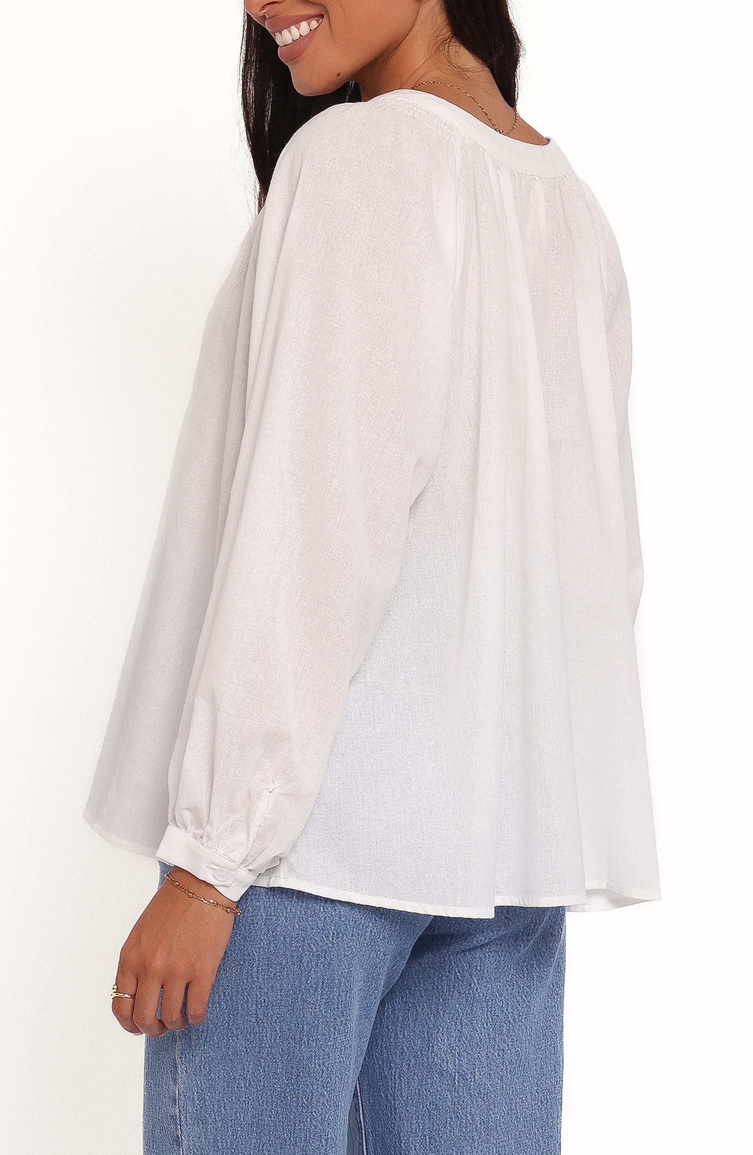 Irisa Woven Cotton Shirt - image 2