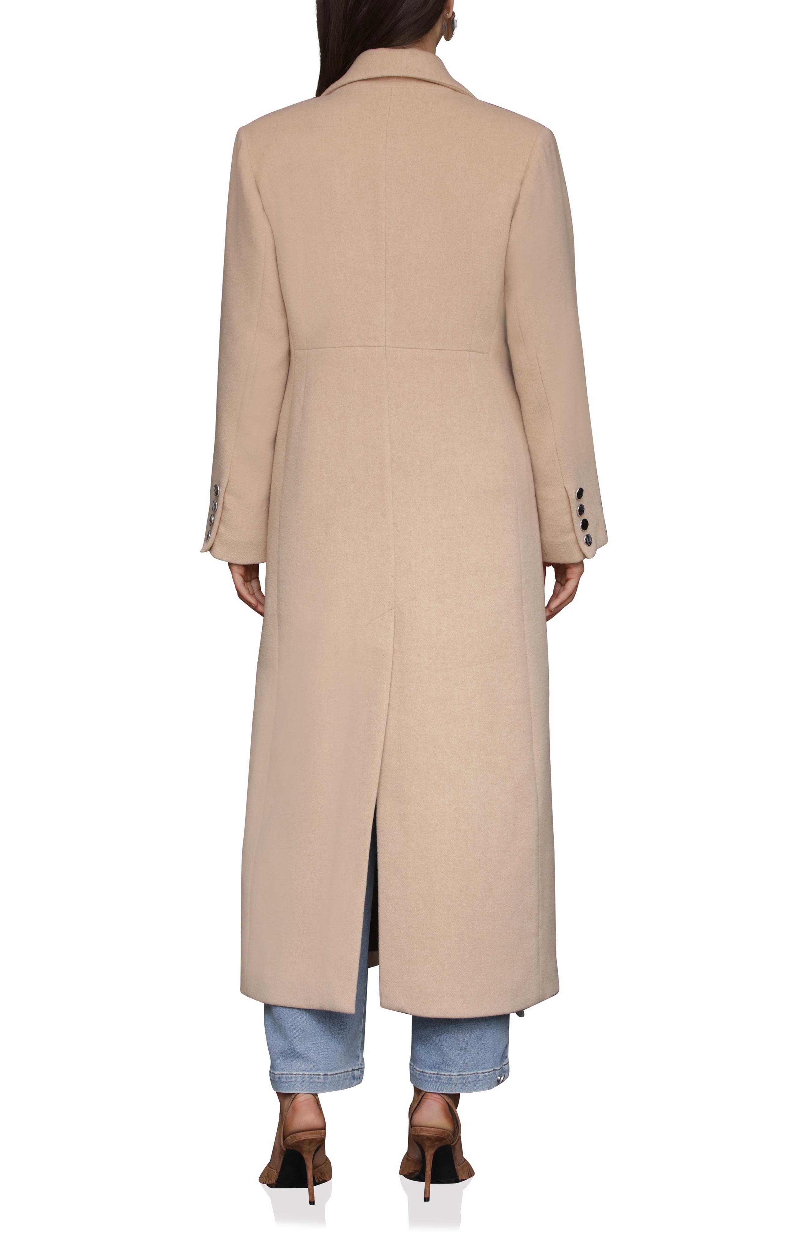 Strong Shoulder Hourglass Single Breasted Coat - image 2