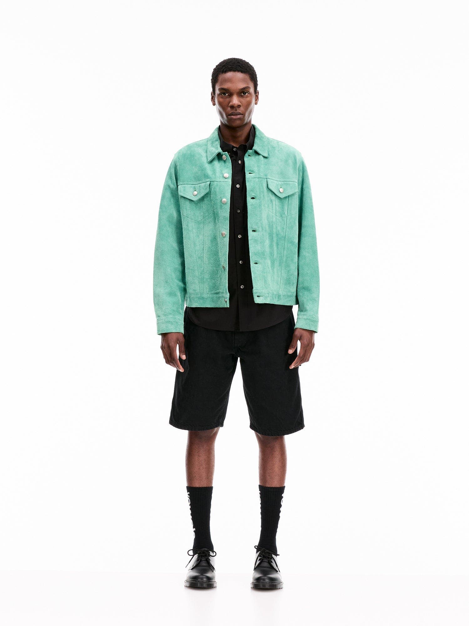 Suede Trucker Jacket - image 4