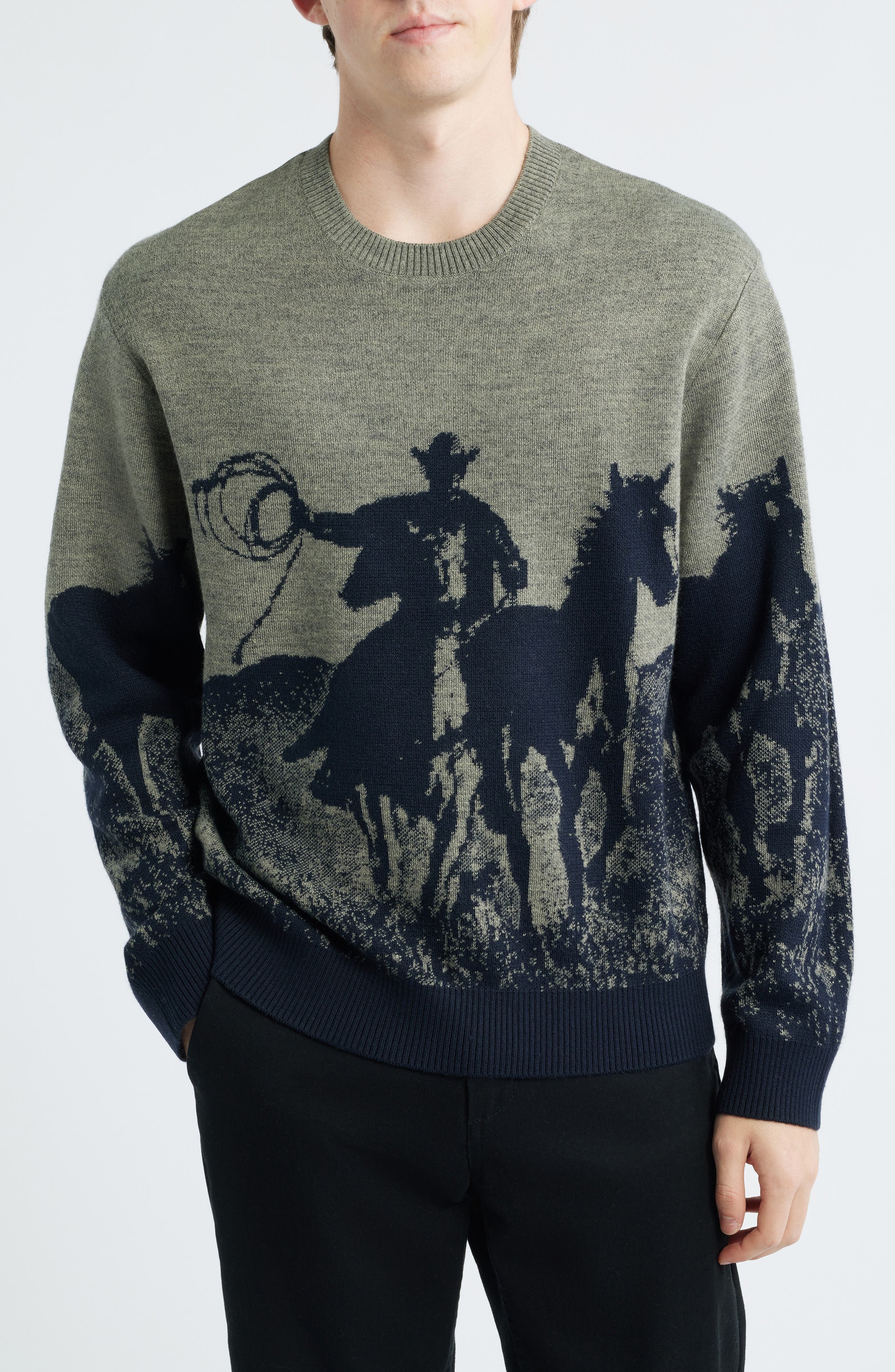 Spirit of the Plains Crewneck Sweater - image 1