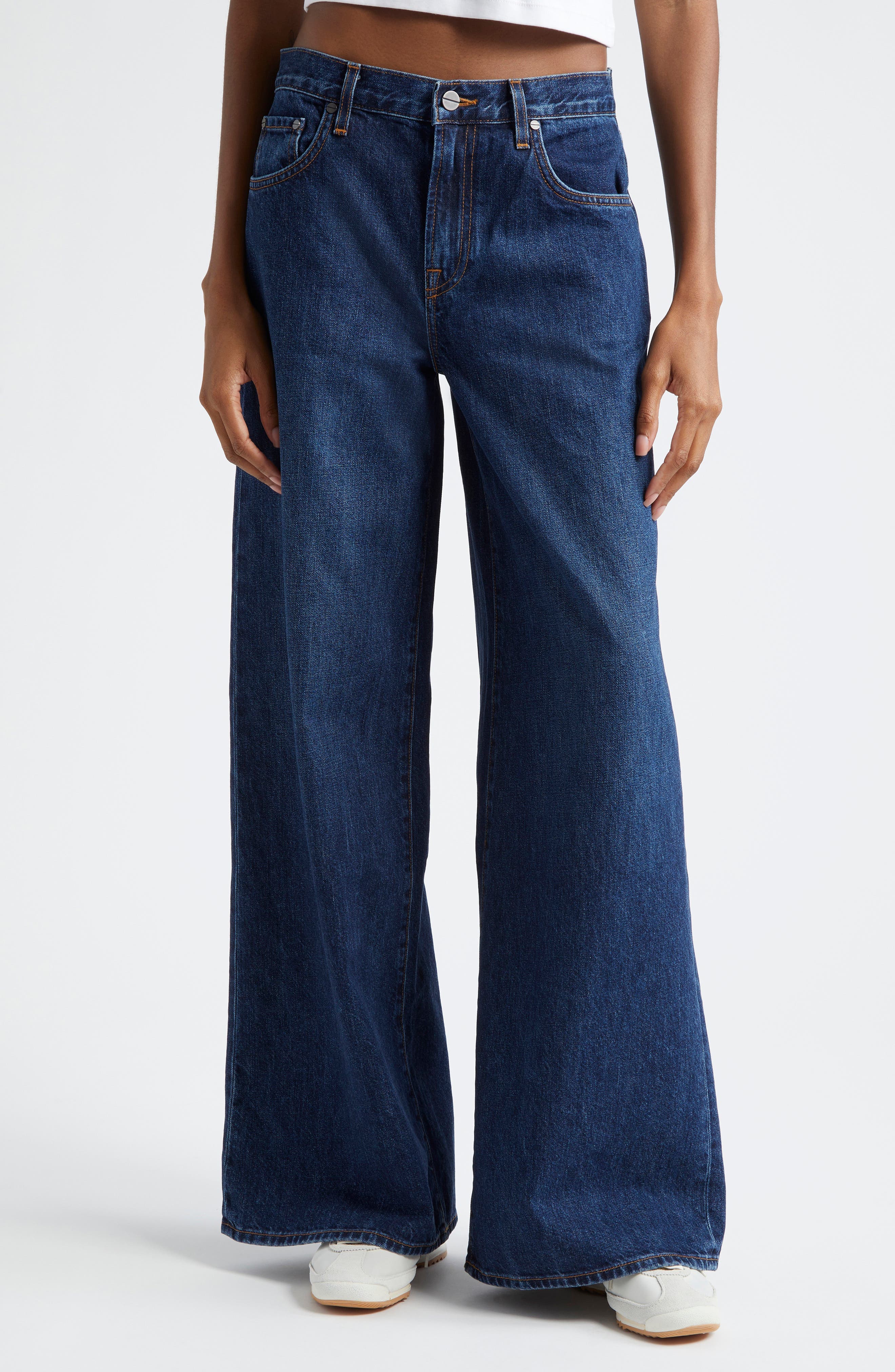 Tiny Dancer High Waist Wide Leg Jeans - image 1