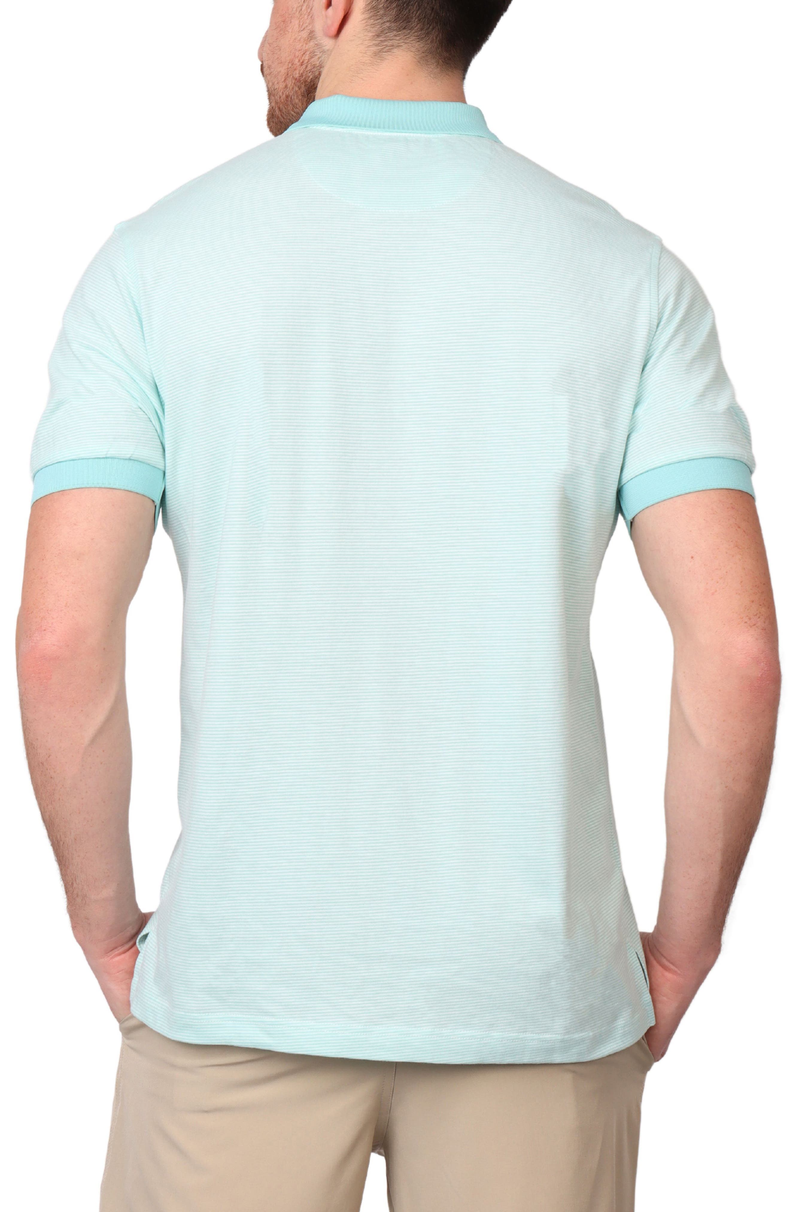 Super Soft Stripe Yarn Dye Polo - image 2
