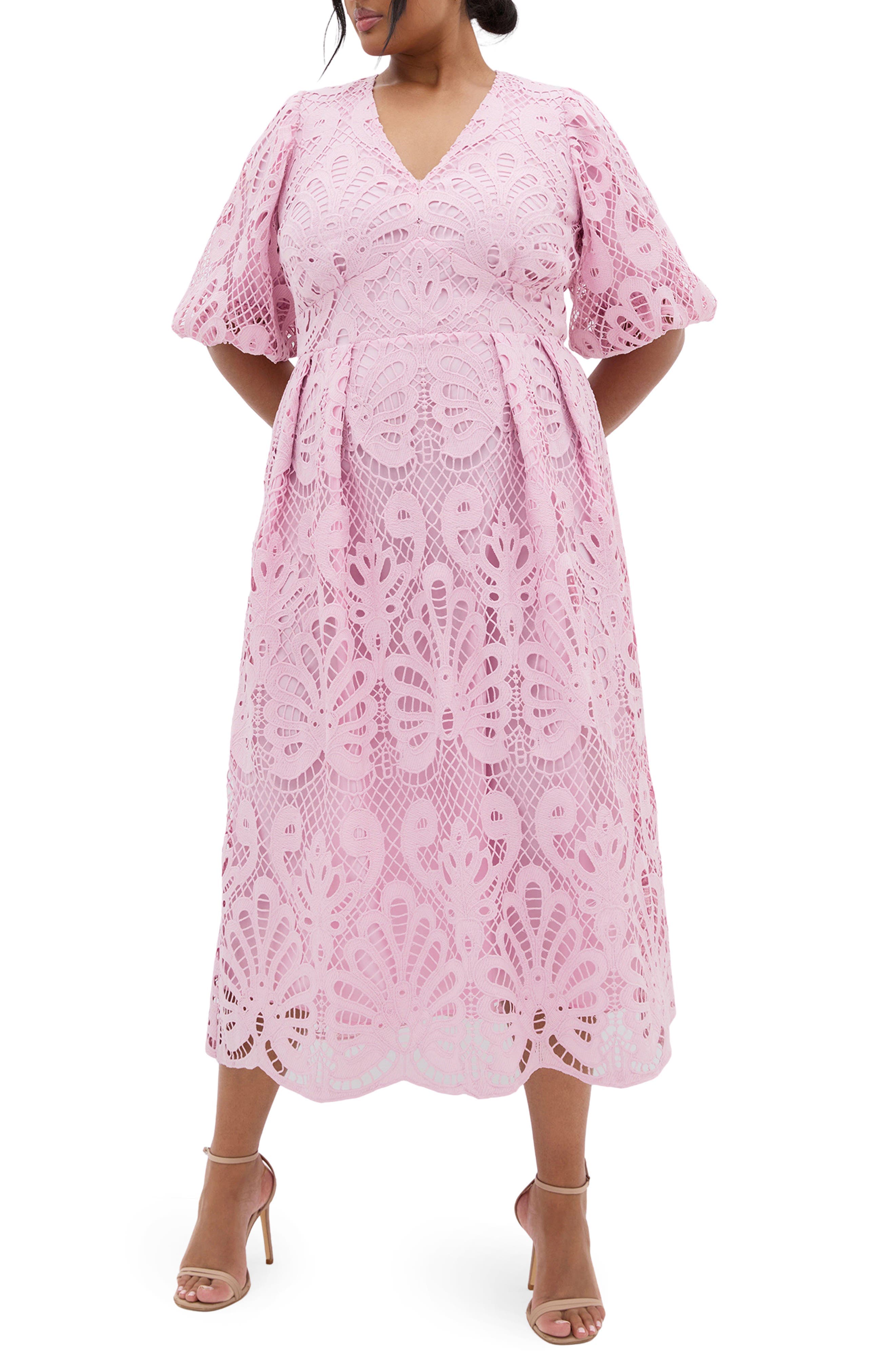 Kylee Lace Maxi Dress - image 1