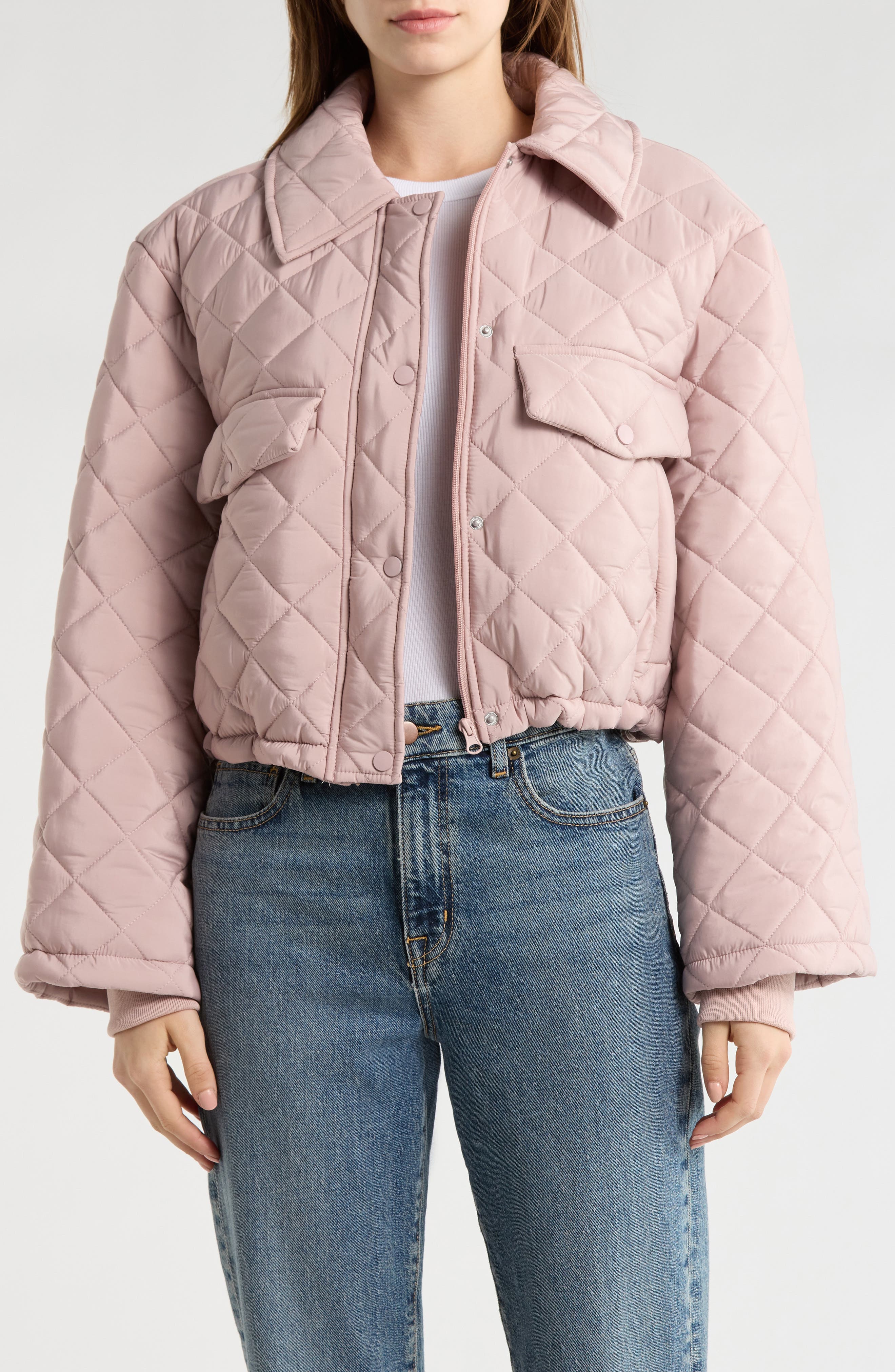 Diamond Quilted Puffer Jacket - image 3