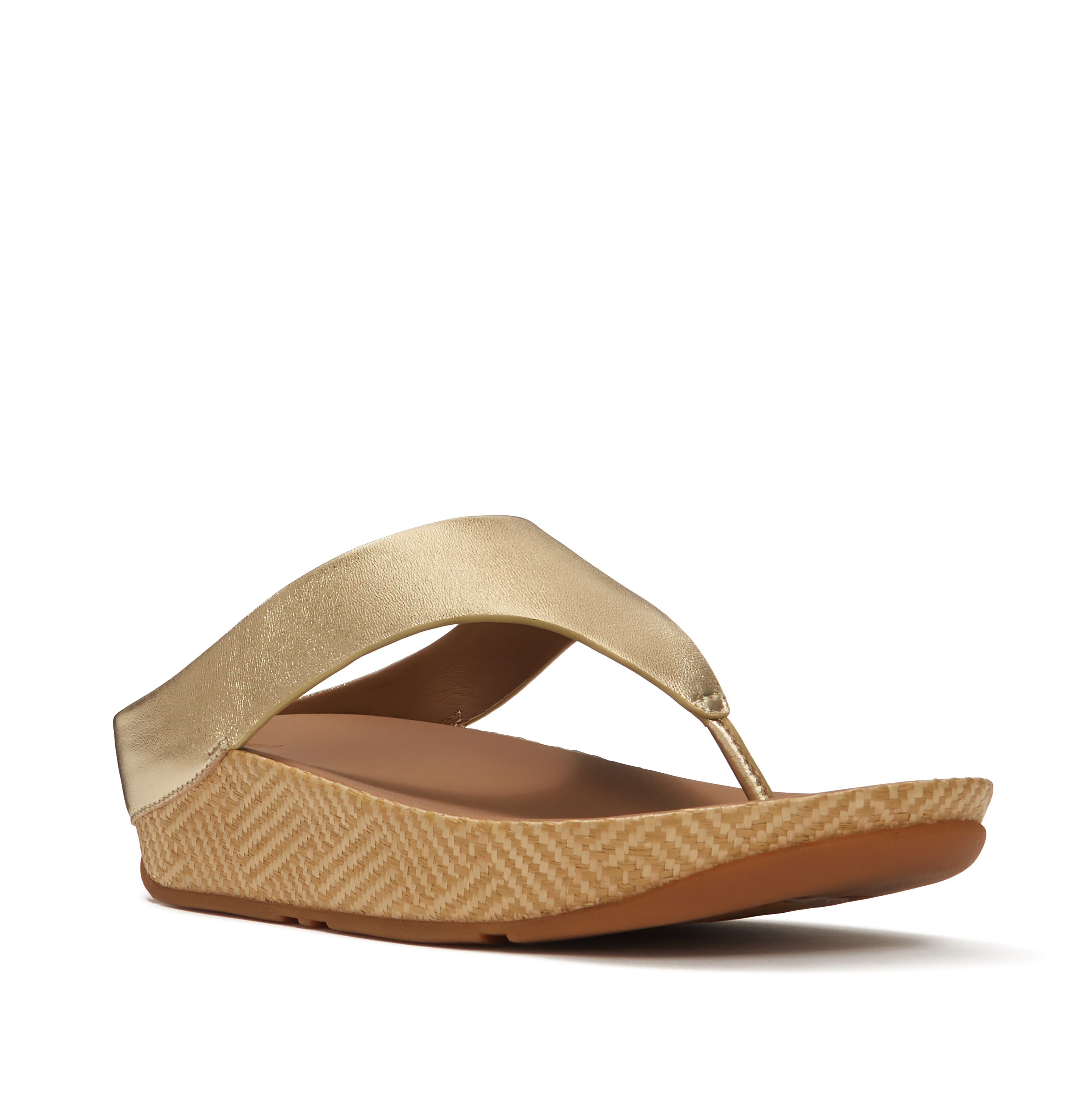 Lulu Lux Graph-Weave Toe-Post - image 1