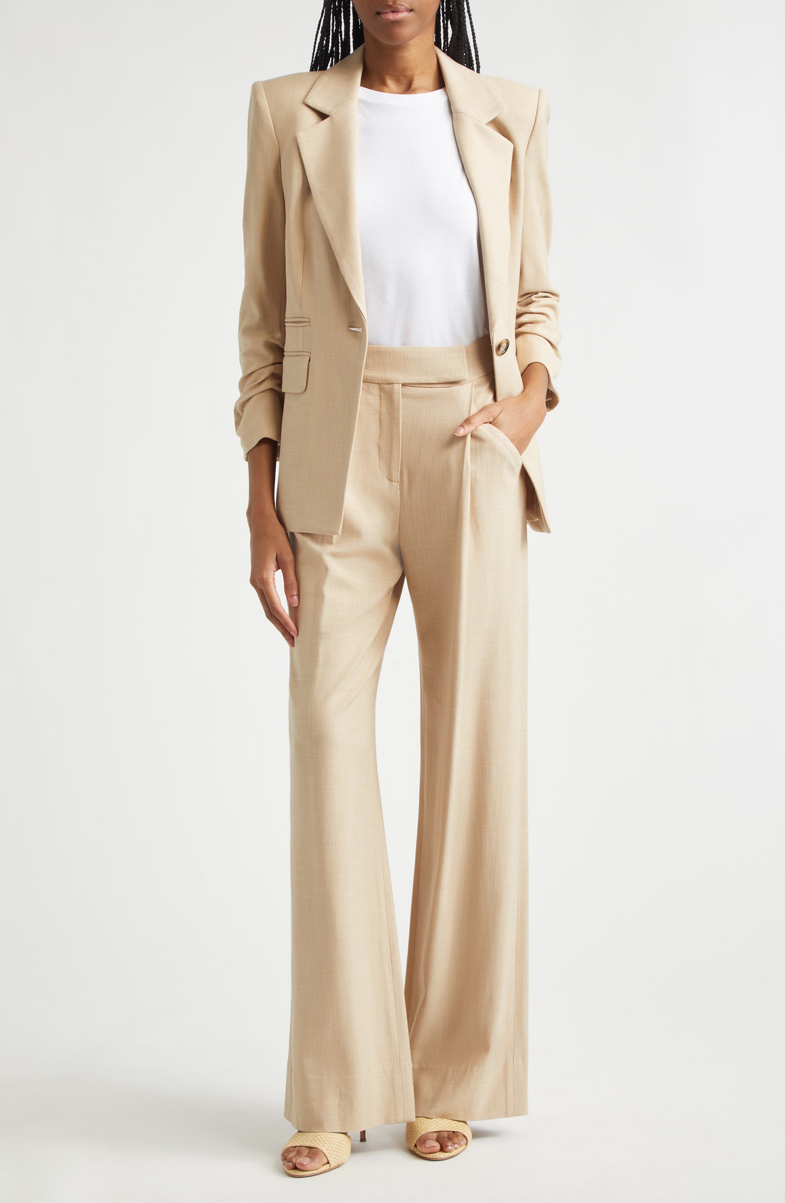 Marbeau High Waist Wide Leg Pants - image 2