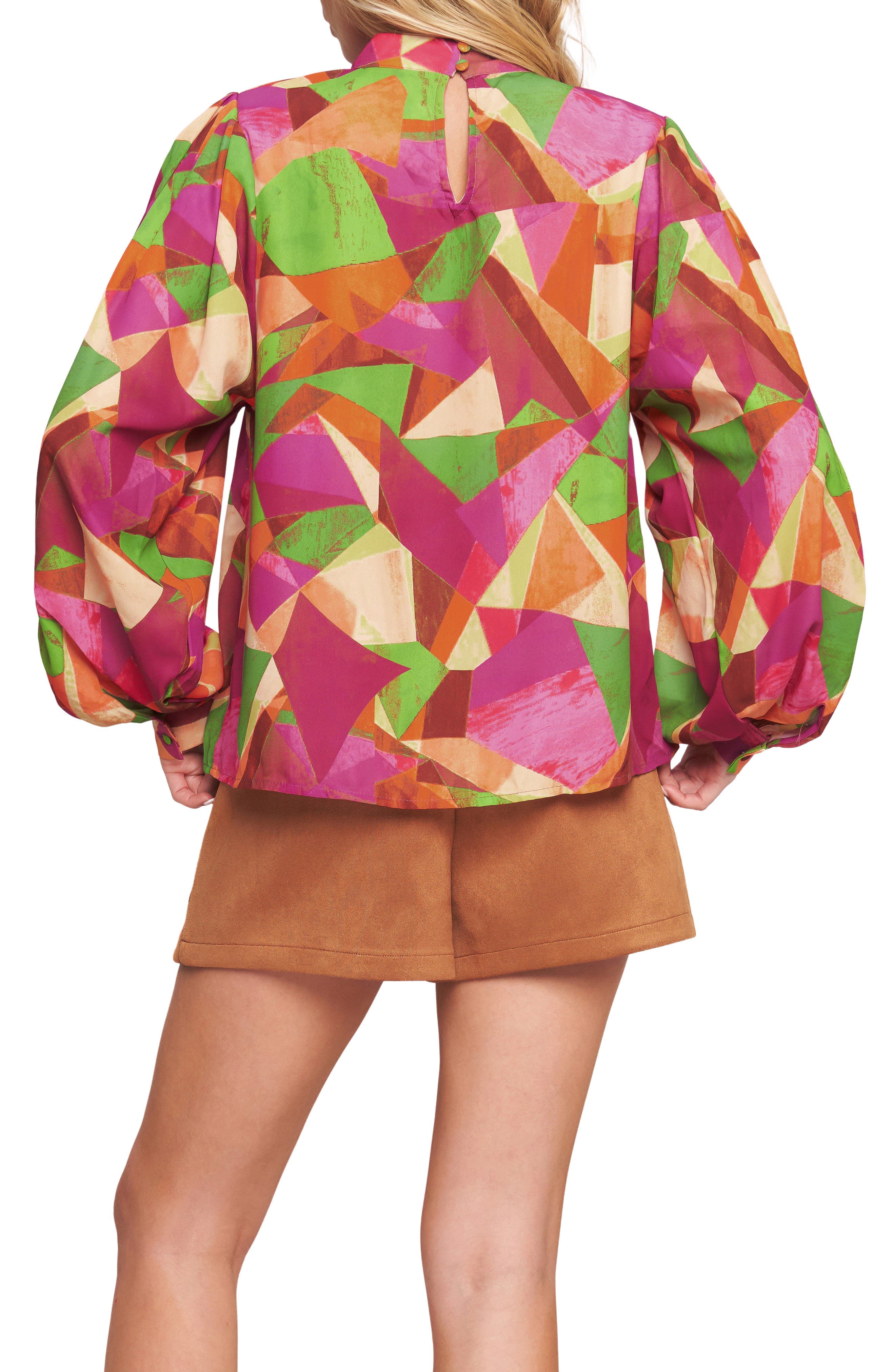Long Sleeve Woven Top - image 2