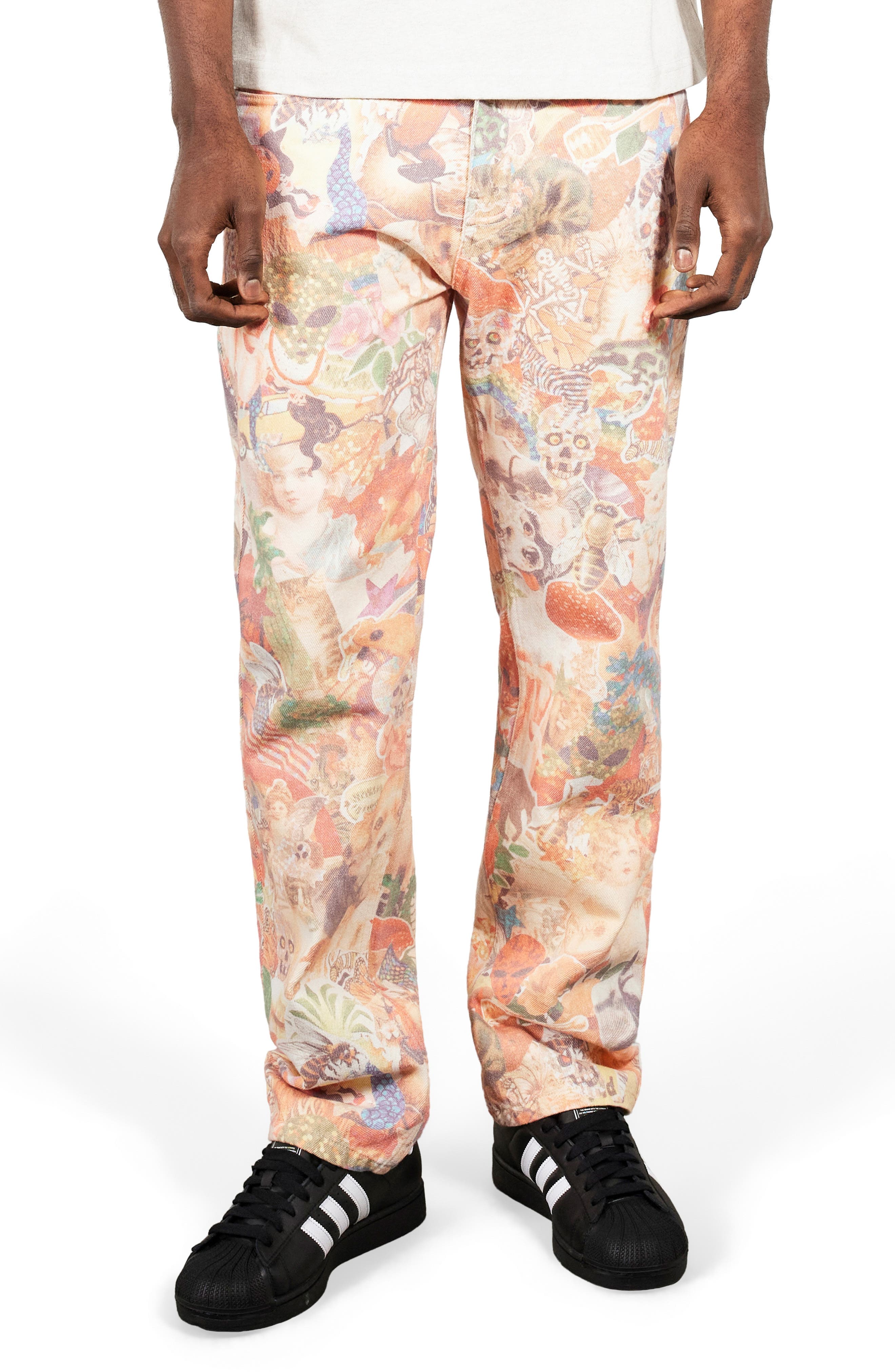 Stickers Straight Leg Jeans - image 1
