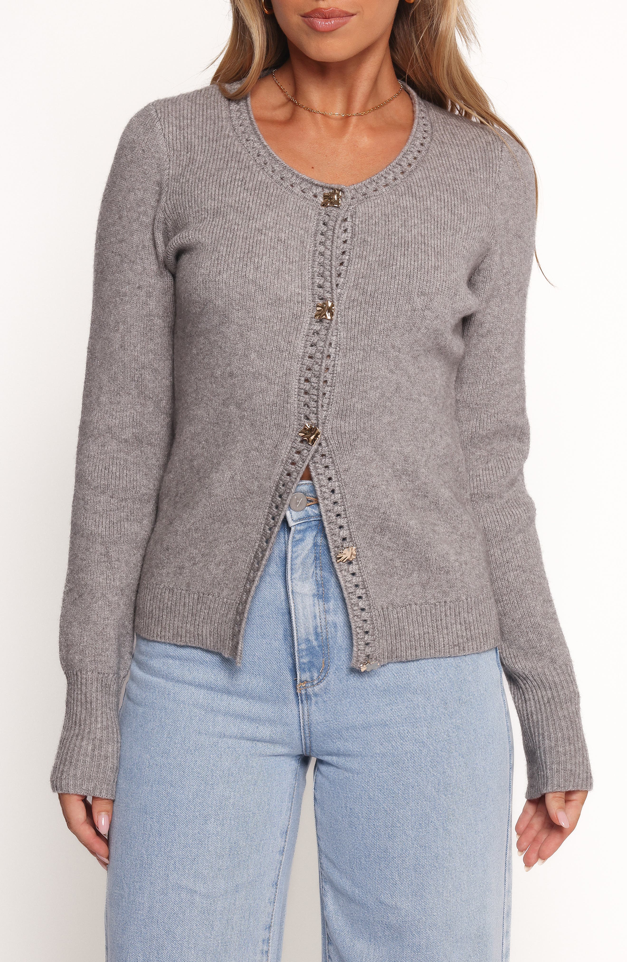 Quay Openwork Detail Cardigan - image 1