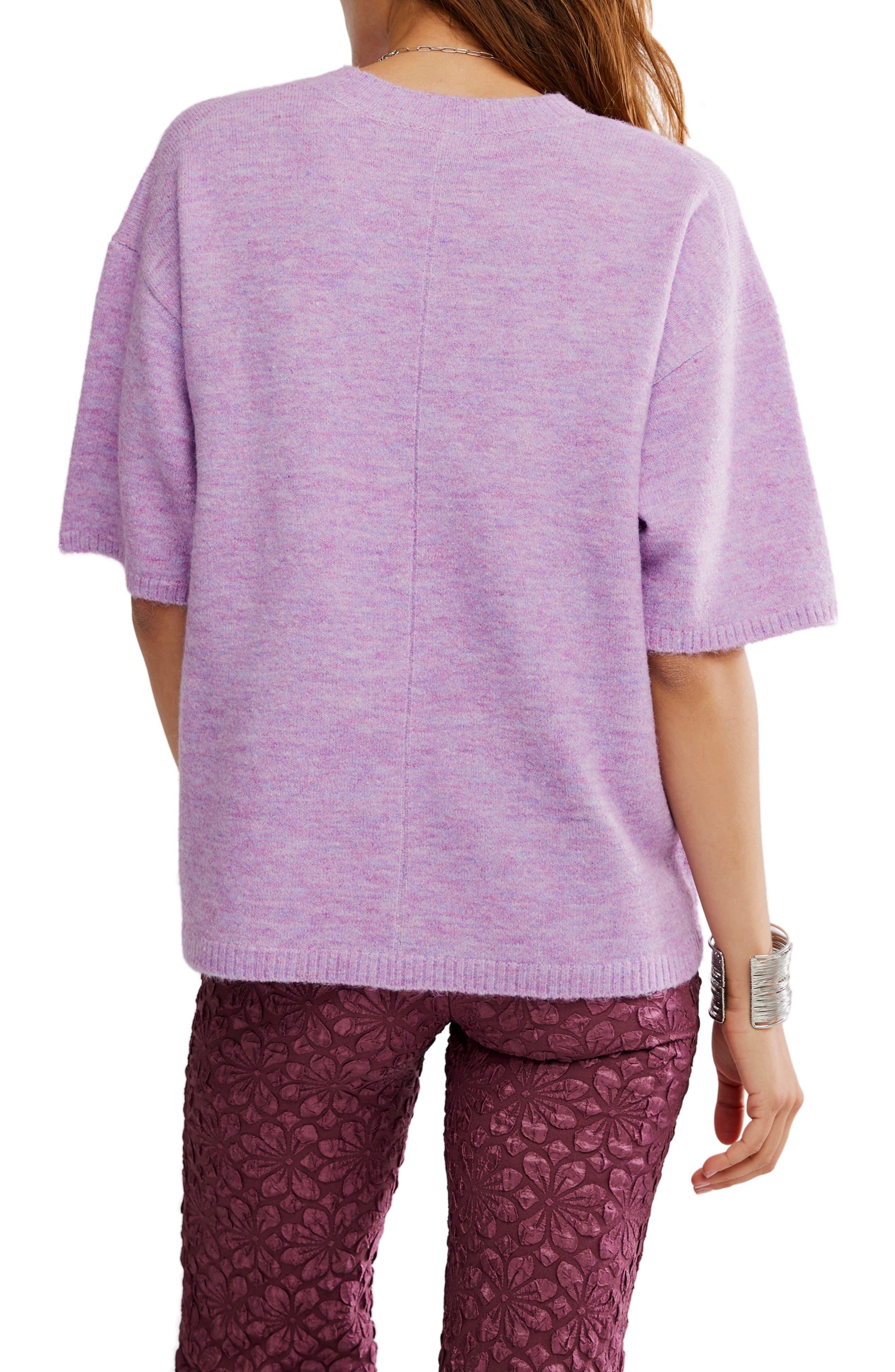 Margot Oversize Short Sleeve Sweater - image 2