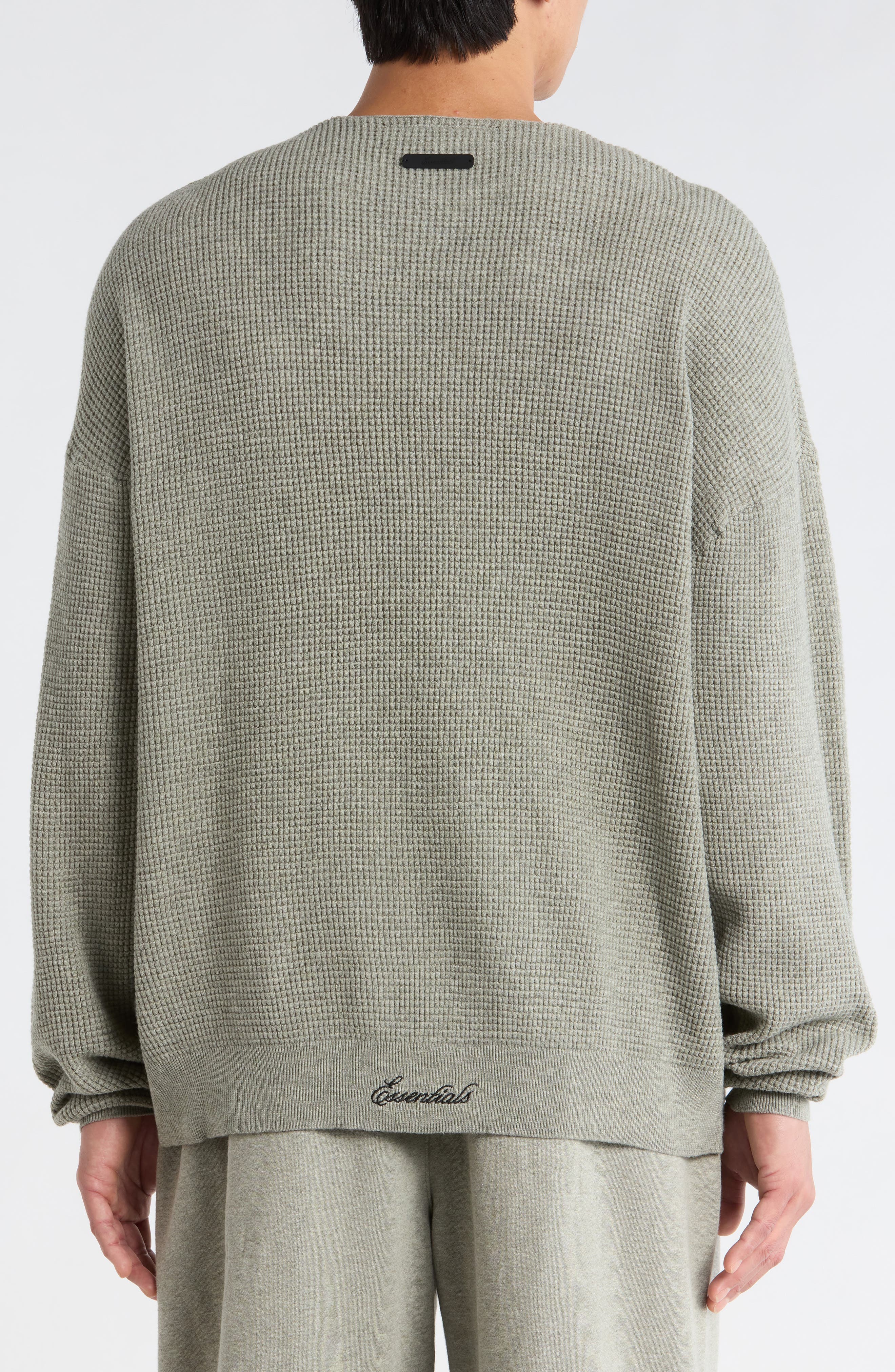 Signature '90s Waffle Knit Sweatshirt - image 2