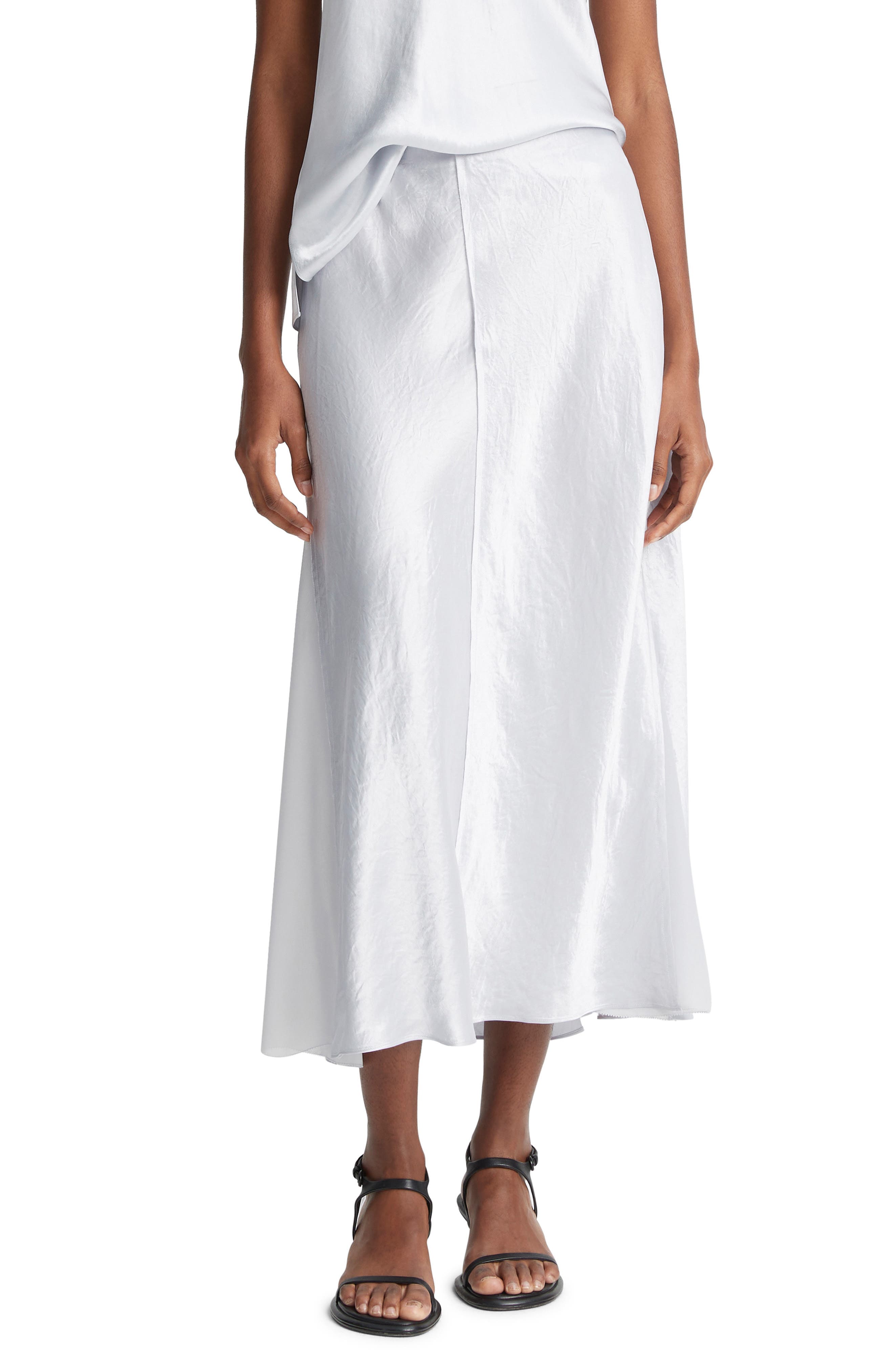 Mixed Media Panelled Skirt - image 1