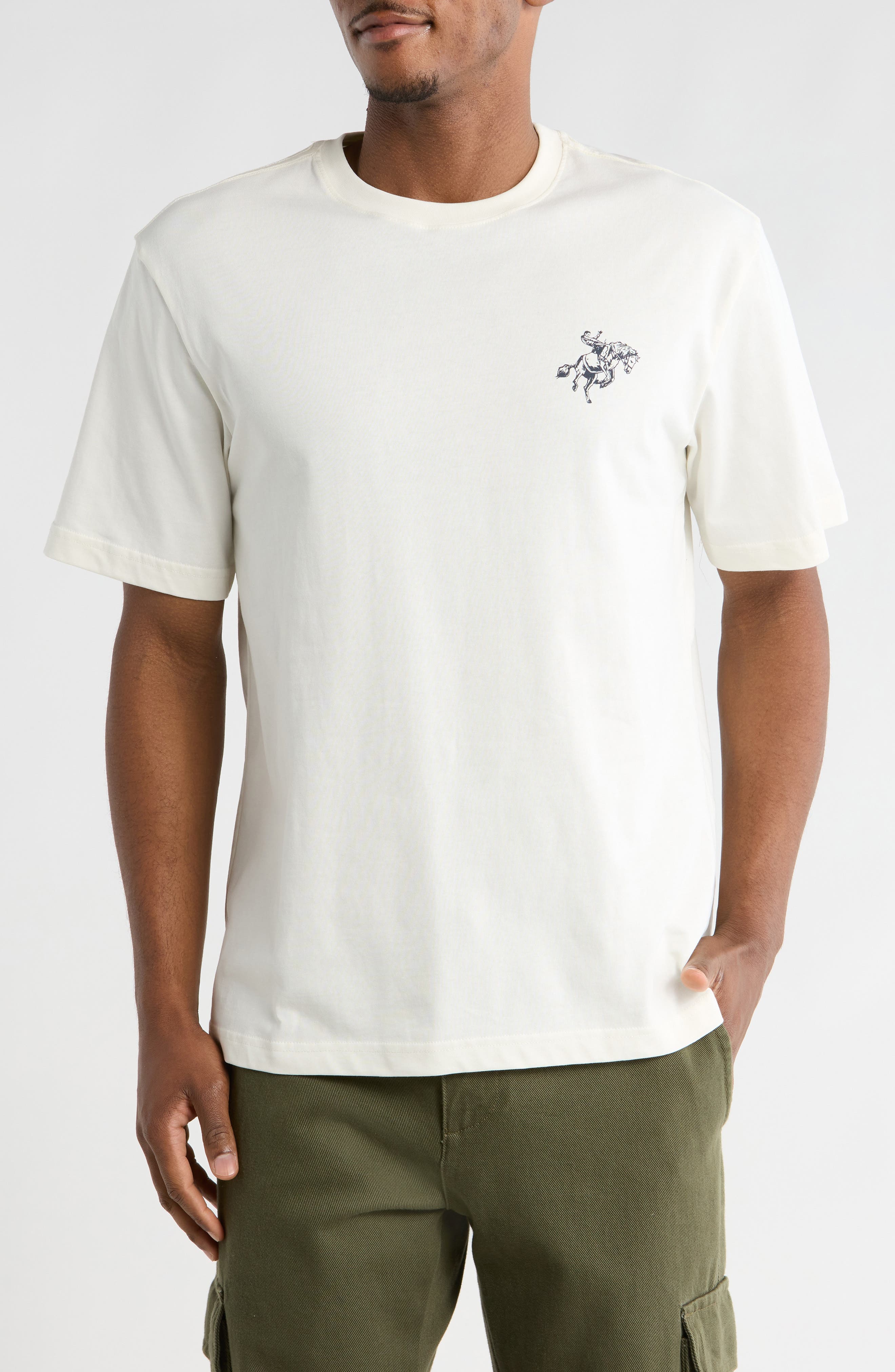 Relaxed Fit Buck Wild Graphic T-Shirt - image 1