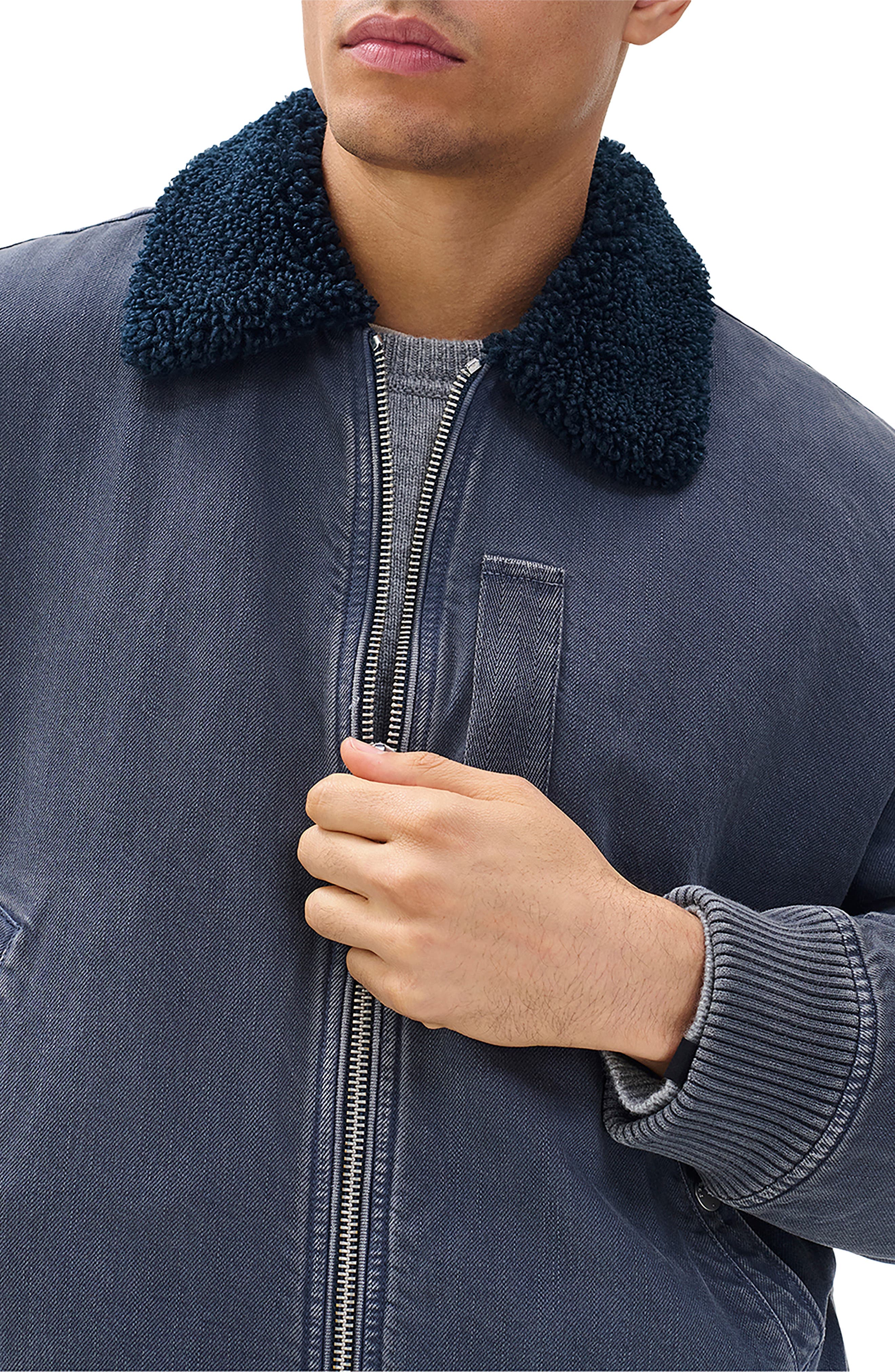 B-15 Denim Bomber Jacket - image 2