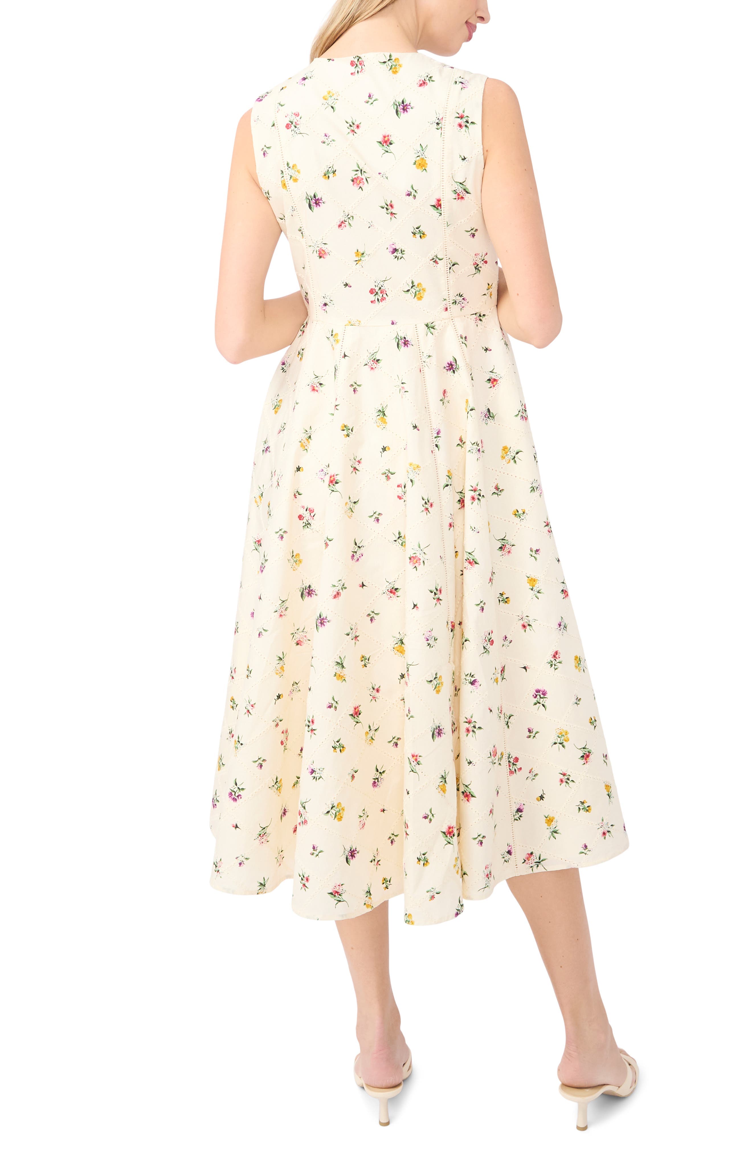 Joanne Floral Print Midi Dress - image 2