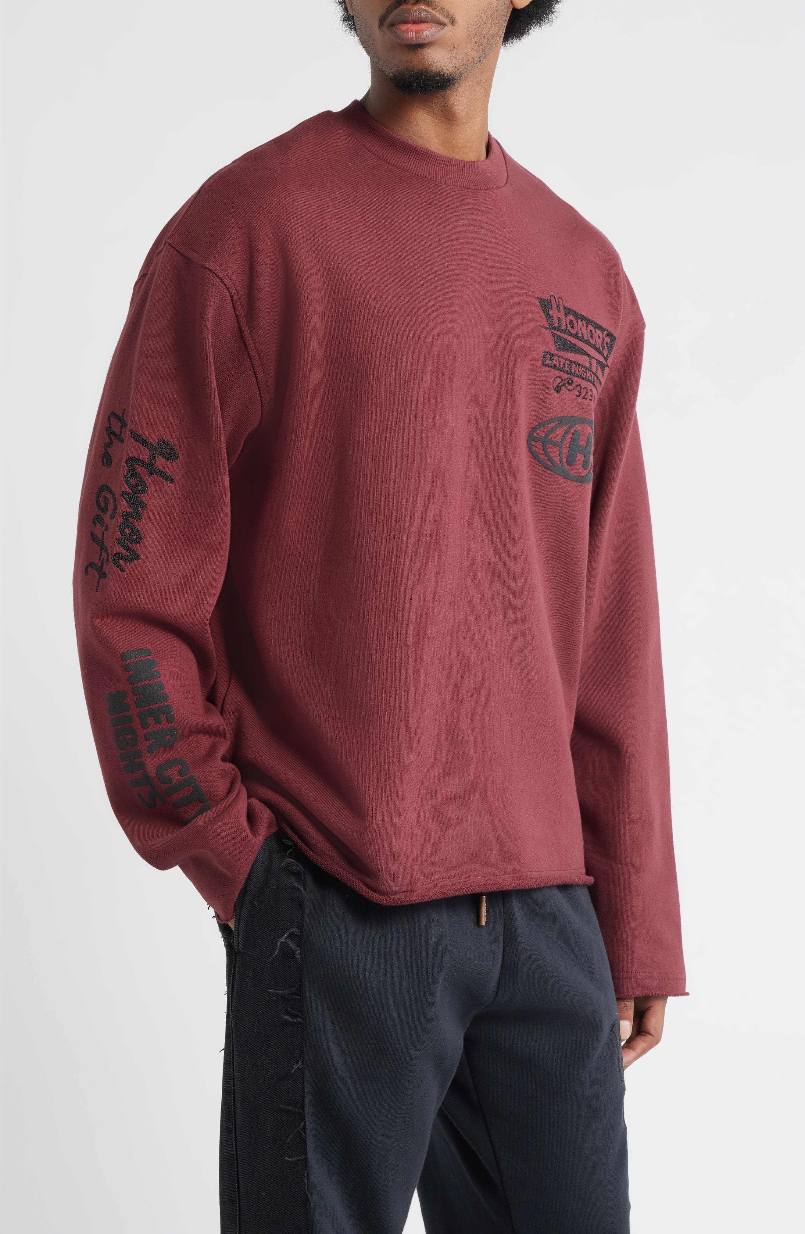 LA Nights Embroidered Logo Graphic T-Shirt - image 1
