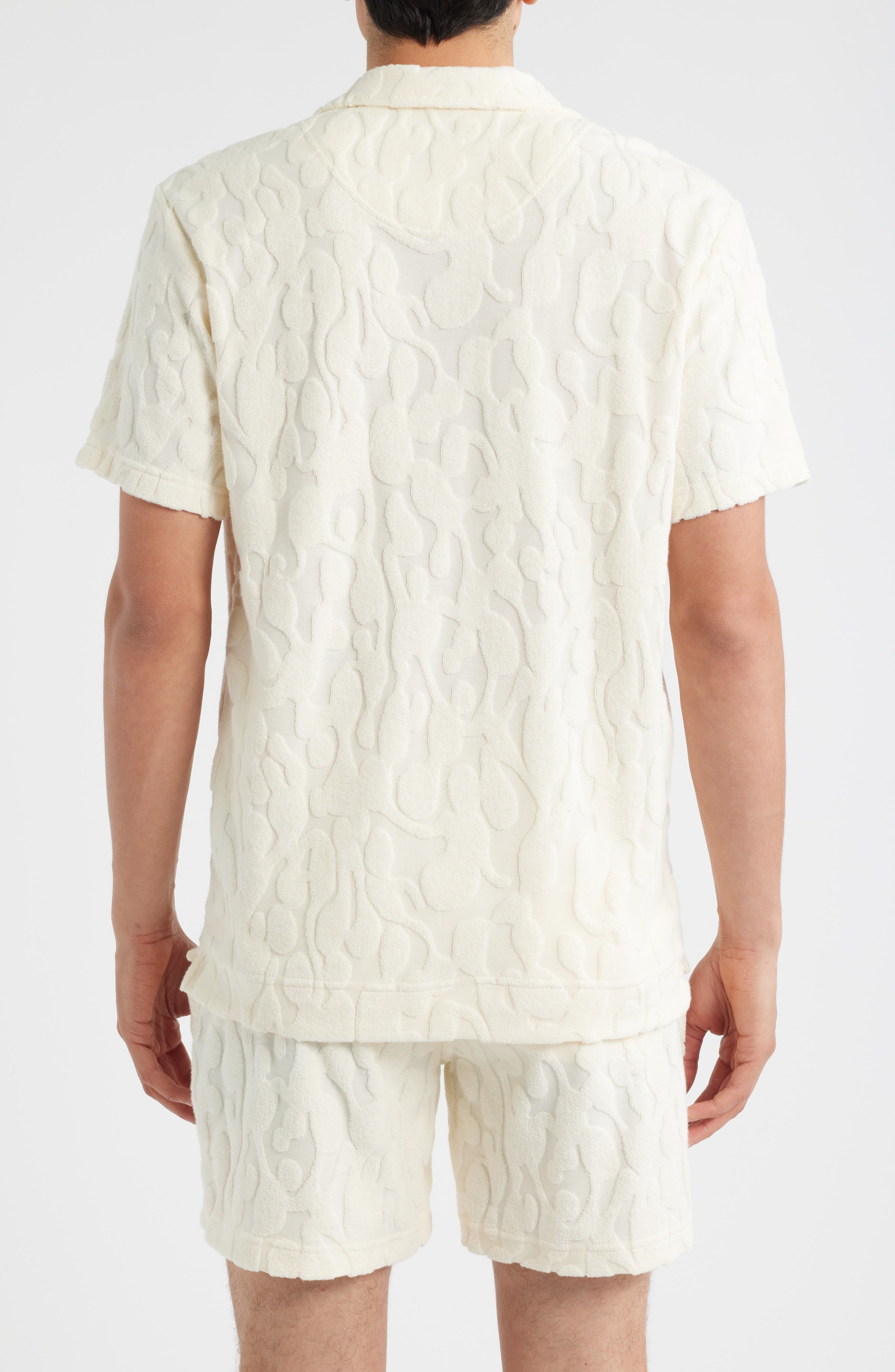 Texture Terry Cloth Polo - image 2