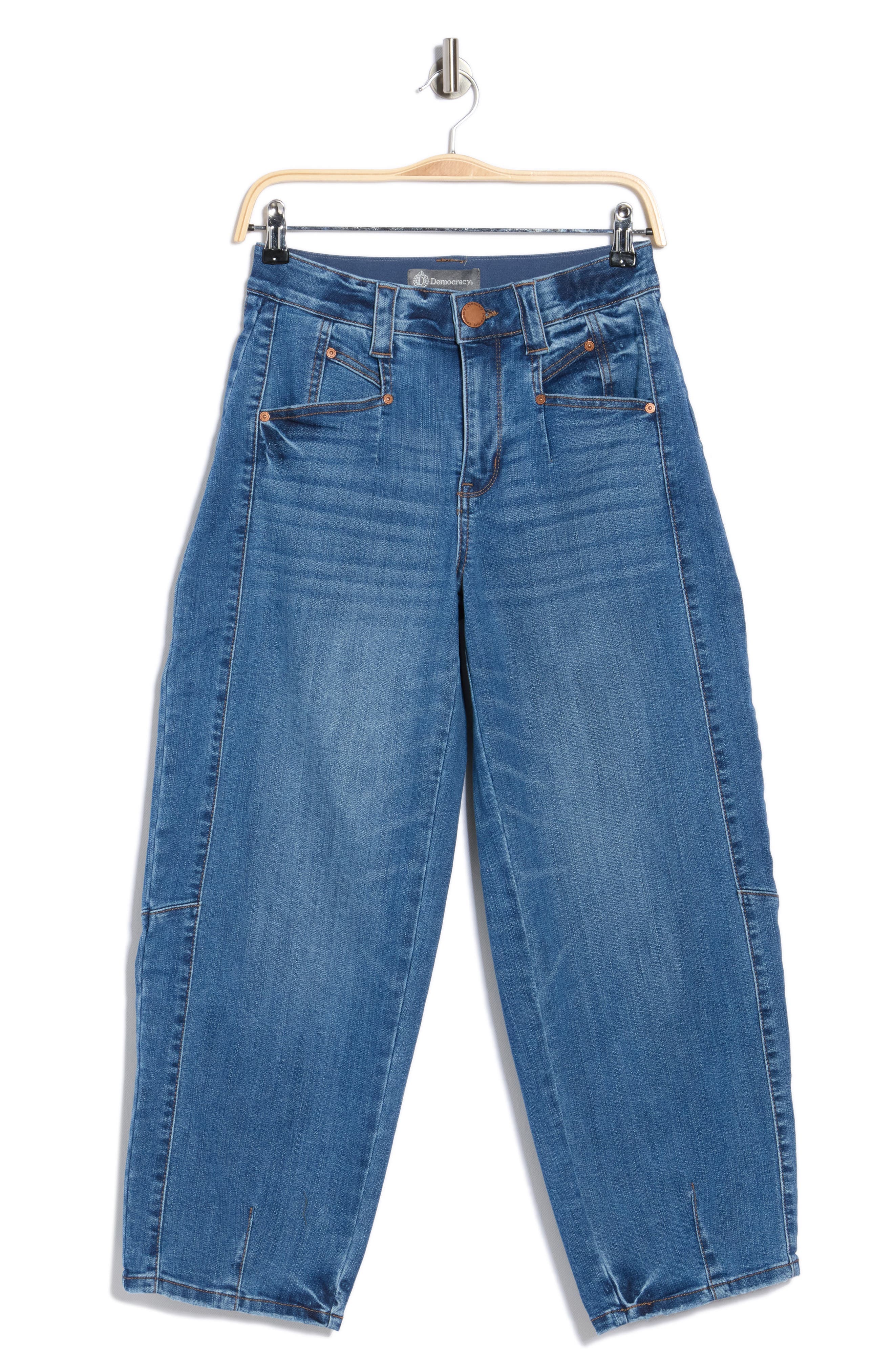 Relaxed Barrel Leg Jeans - image 1
