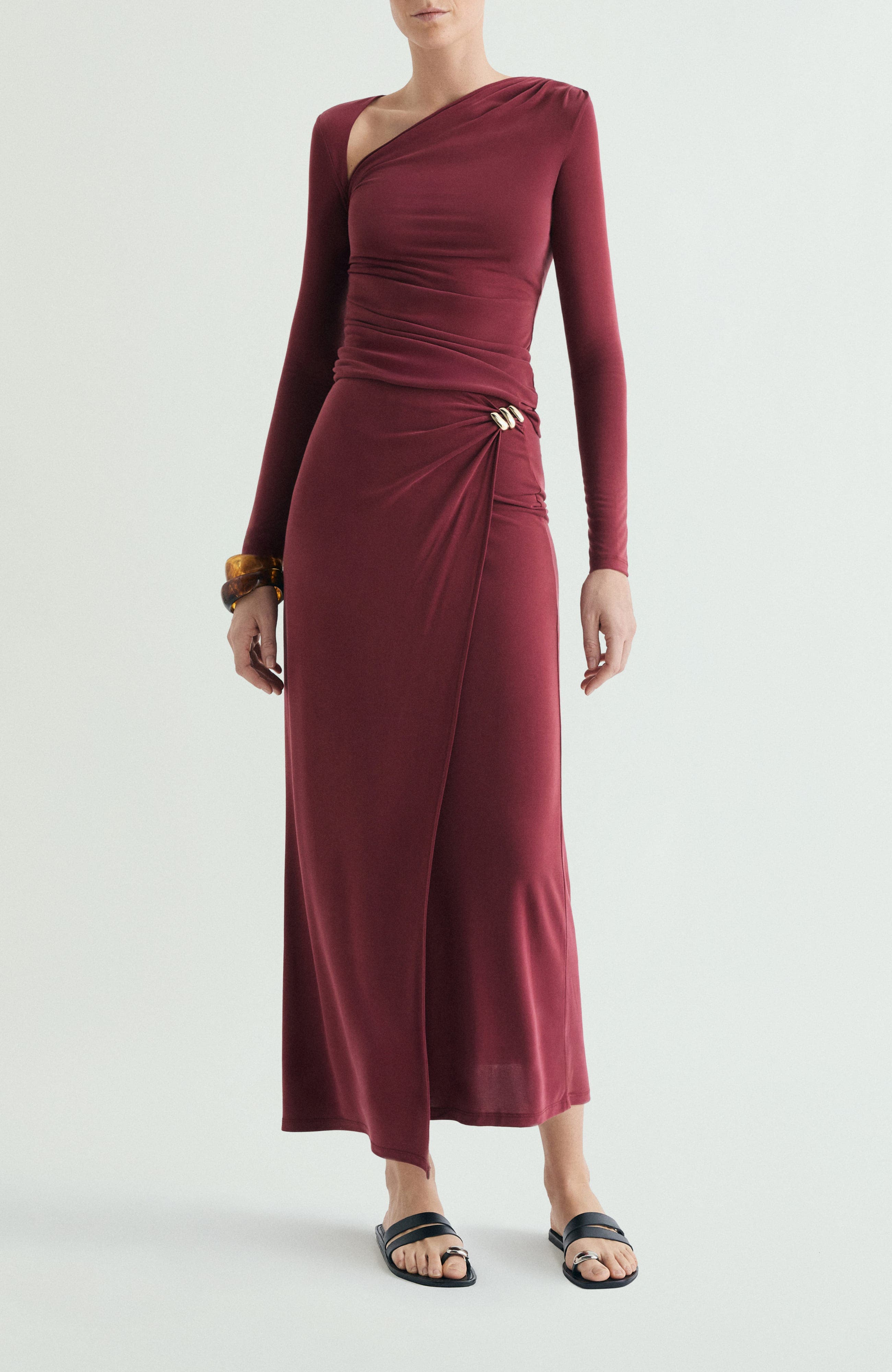 Cupro Brooch Skirt - image 2